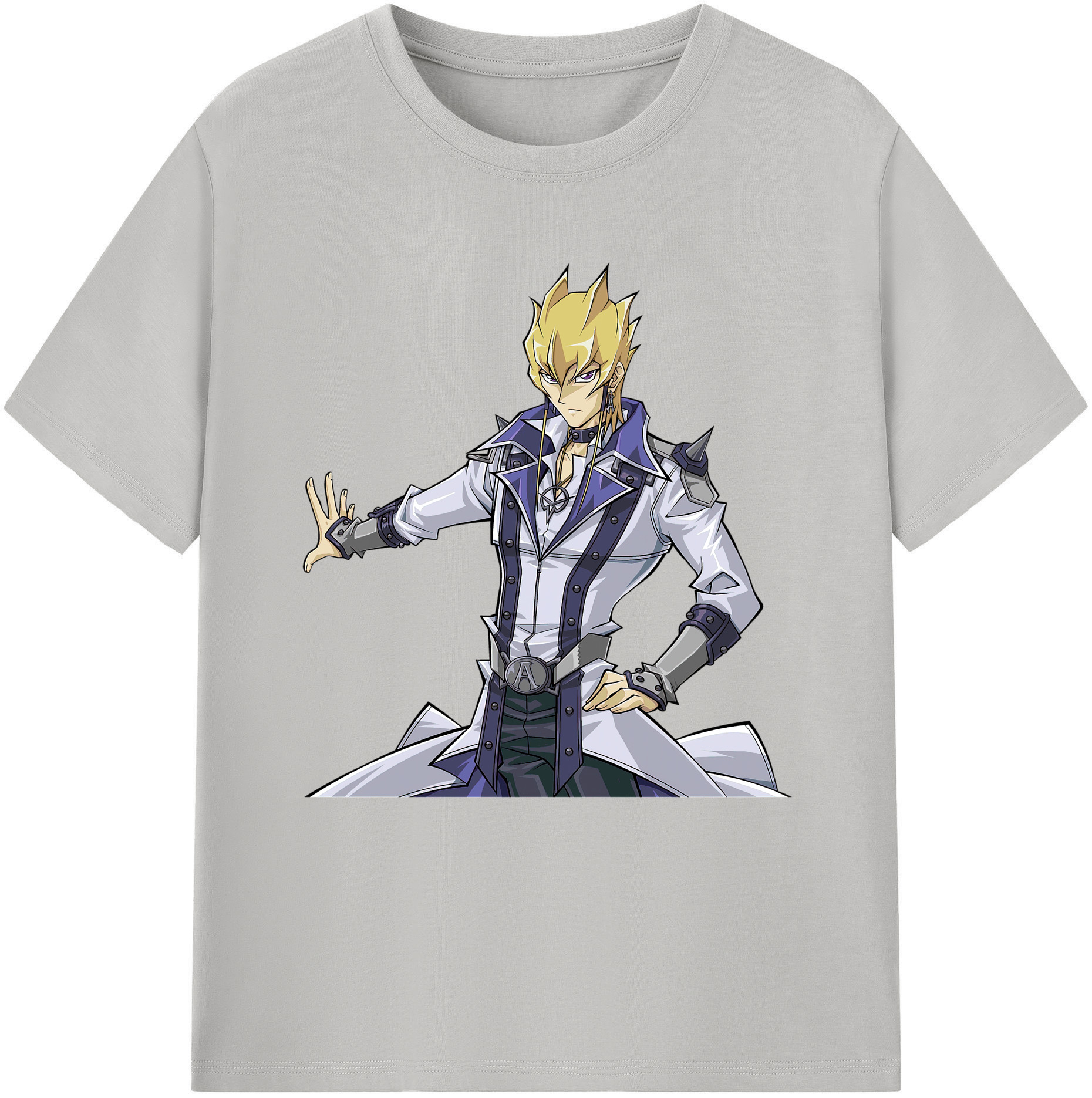 （画像用） 遊☆戯☆王 Yu-Gi-Oh! レディースカジュアルプリントTシャツ（綿100％）