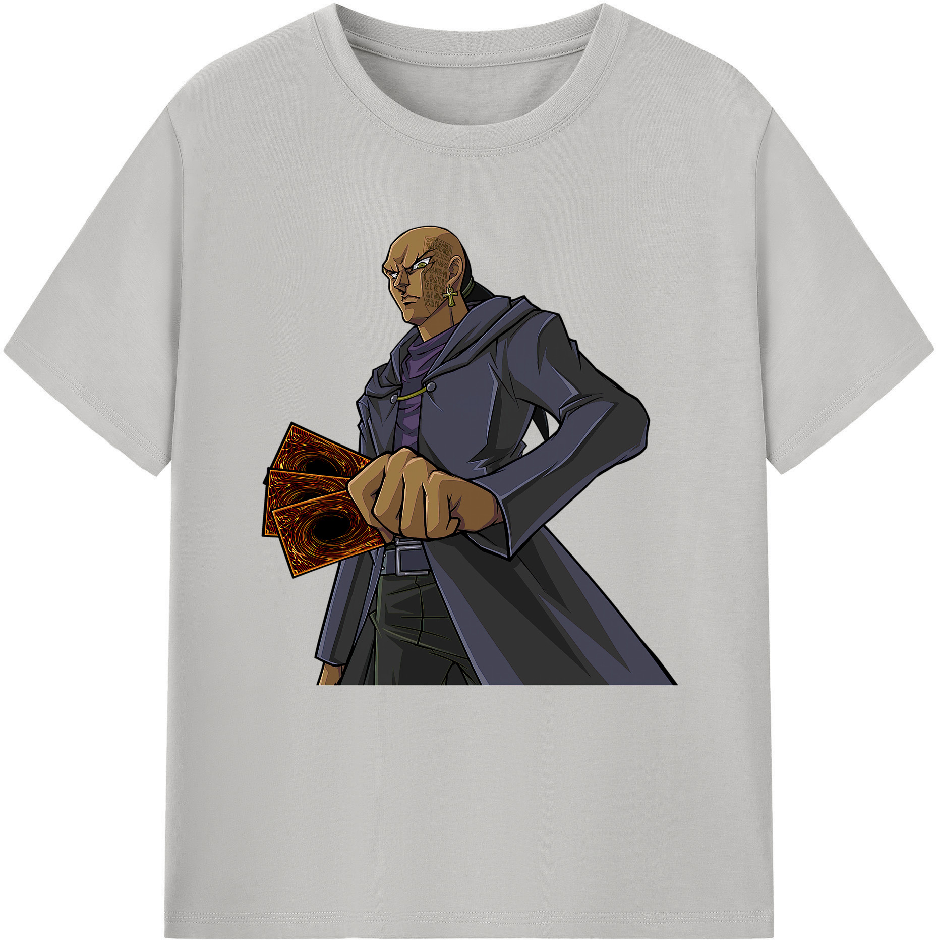 （画像用） 遊☆戯☆王 Yu-Gi-Oh! レディースカジュアルプリントTシャツ（綿100％）