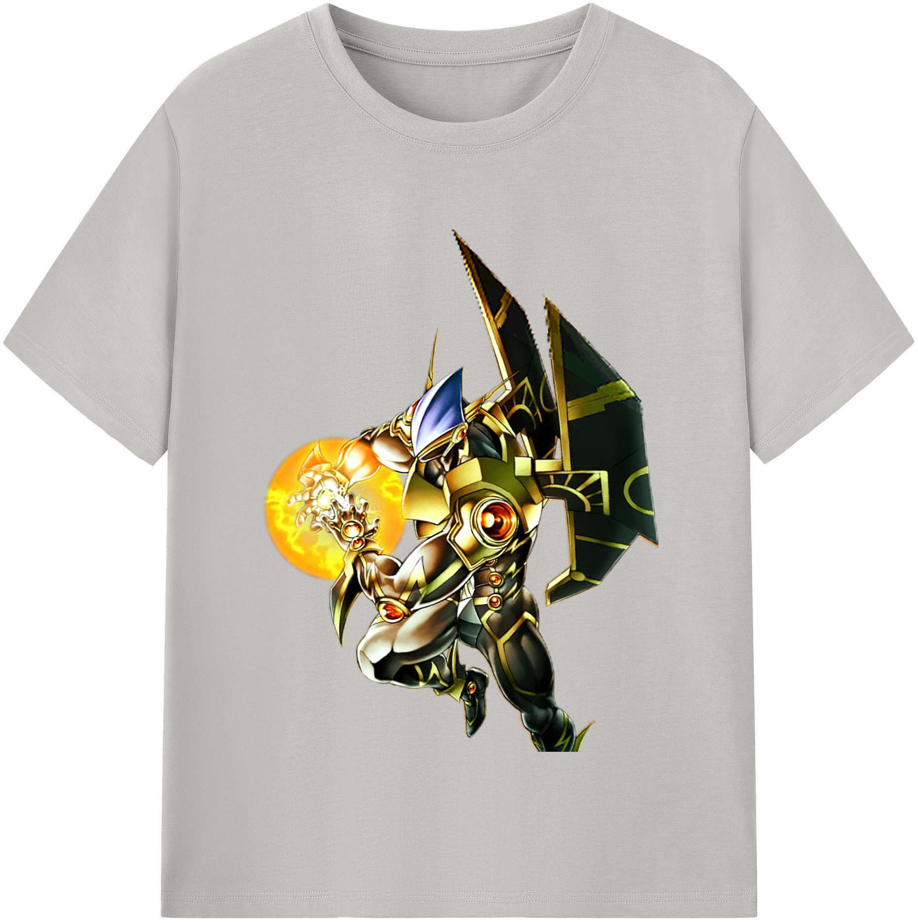 （画像用） 遊☆戯☆王 Yu-Gi-Oh! レディースカジュアルプリントTシャツ（綿100％）
