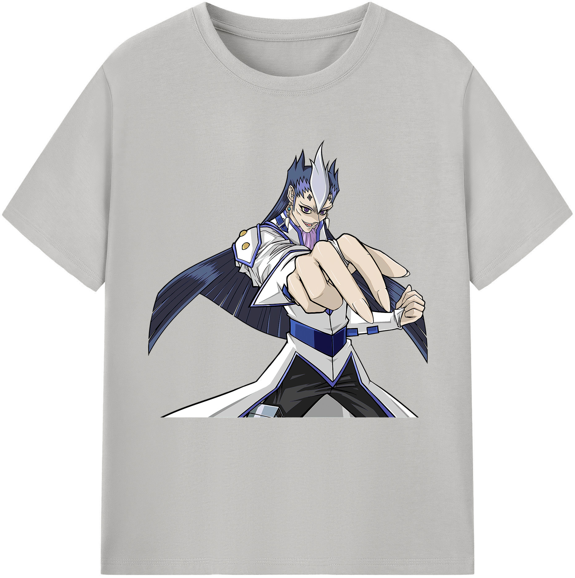 （画像用） 遊☆戯☆王 Yu-Gi-Oh! レディースカジュアルプリントTシャツ（綿100％）