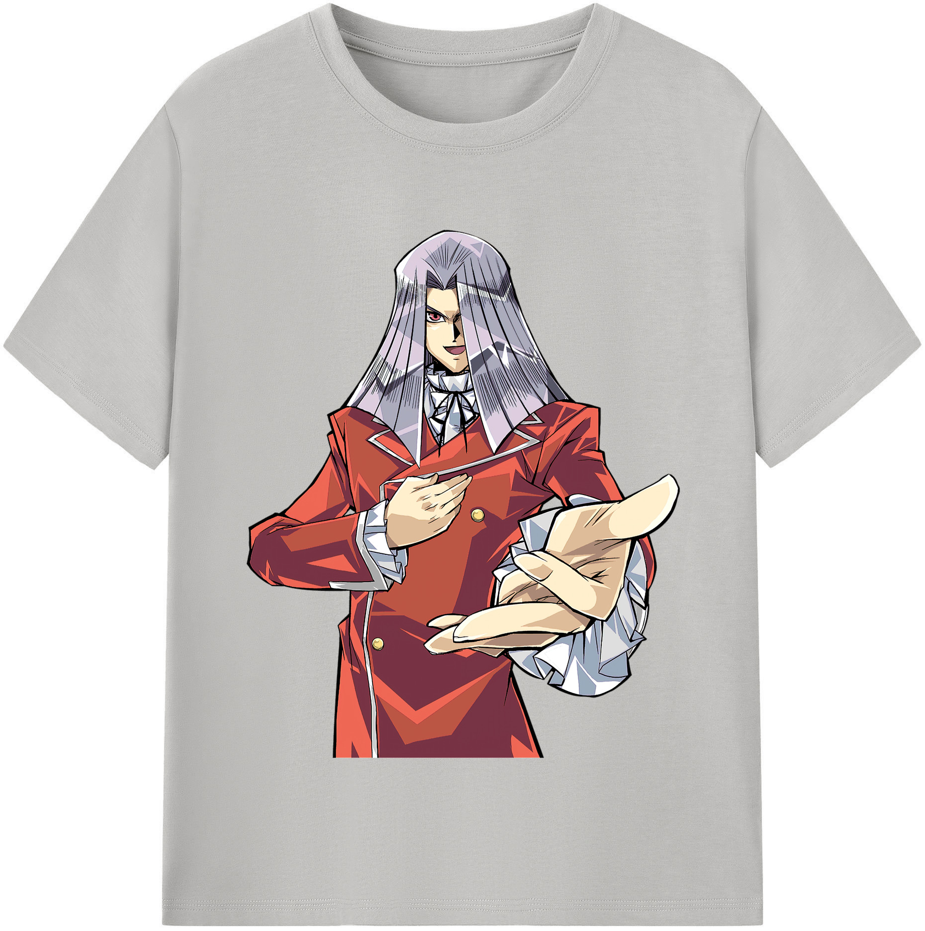 （画像用） 遊☆戯☆王 Yu-Gi-Oh! レディースカジュアルプリントTシャツ（綿100％）
