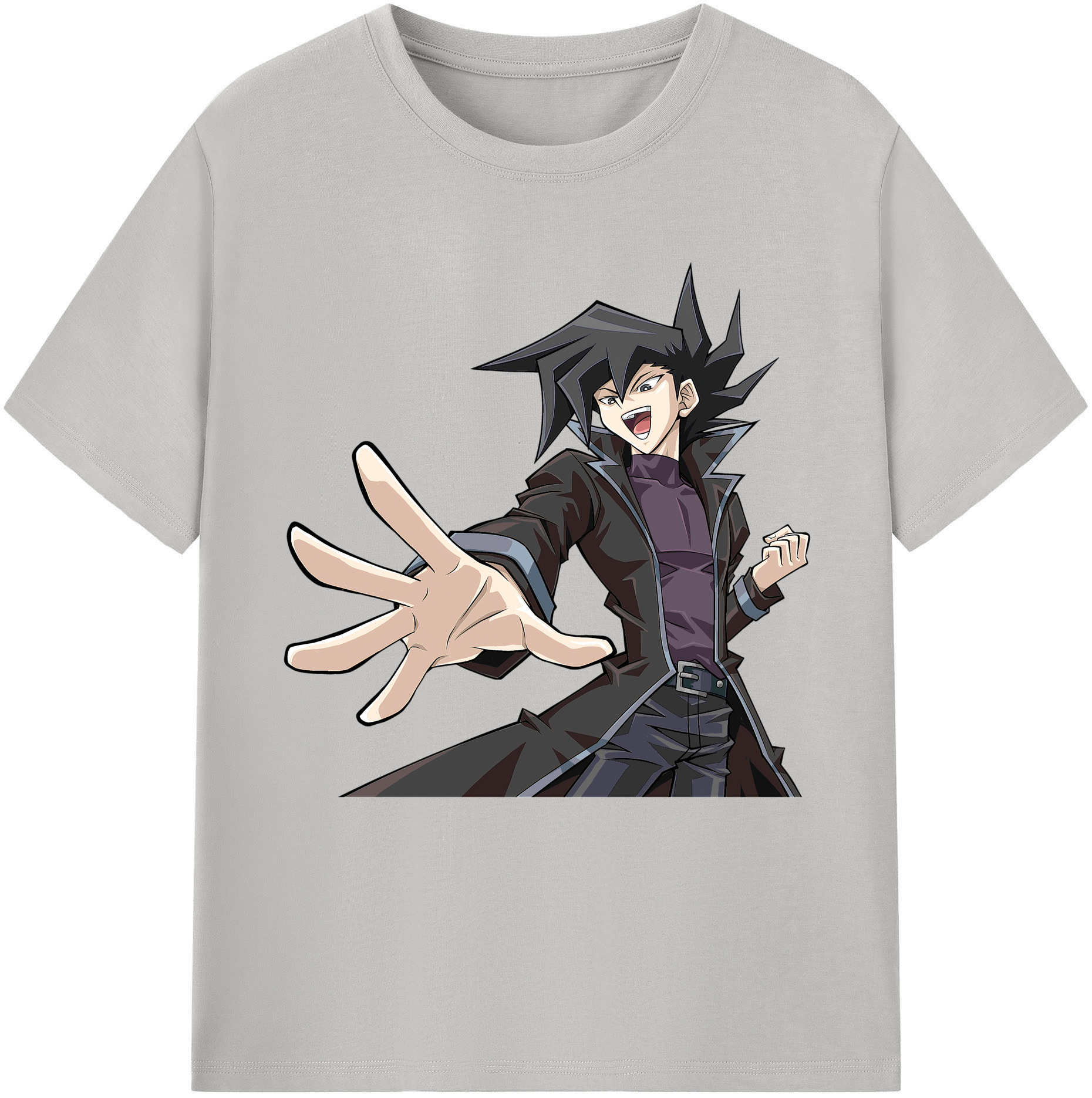（画像用） 遊☆戯☆王 Yu-Gi-Oh! レディースカジュアルプリントTシャツ（綿100％）