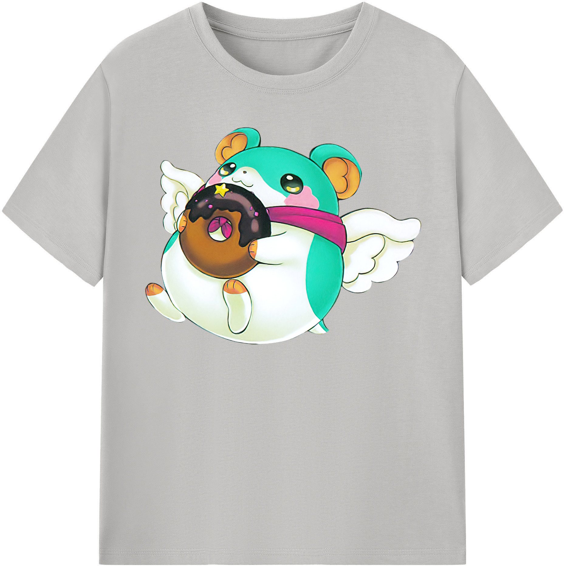 （画像用） 遊☆戯☆王 Yu-Gi-Oh! レディースカジュアルプリントTシャツ（綿100％）