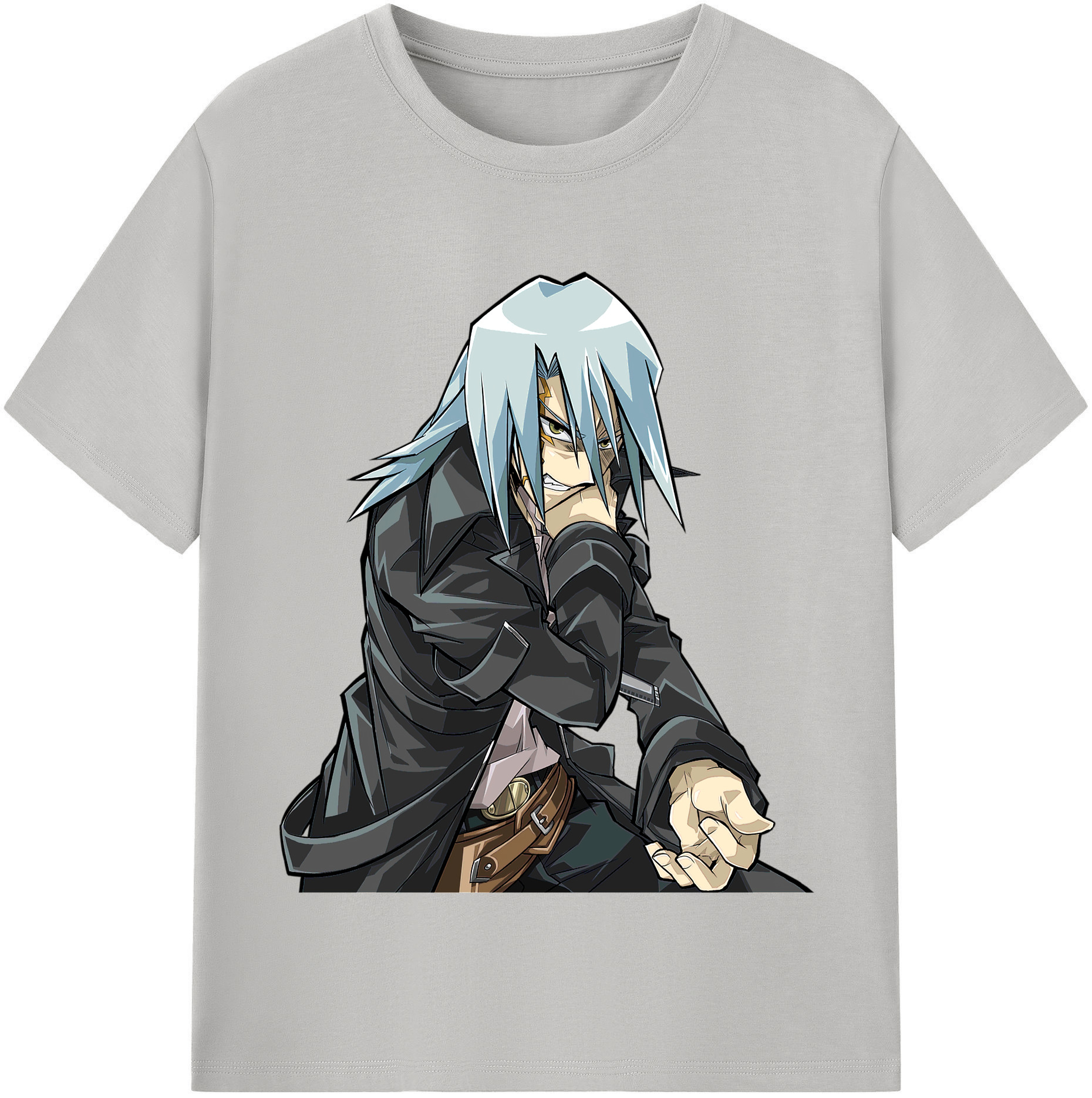 （画像用） 遊☆戯☆王 Yu-Gi-Oh! レディースカジュアルプリントTシャツ（綿100％）