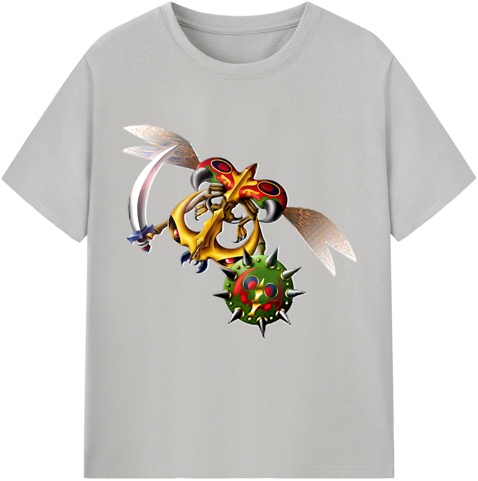 （画像用） 遊☆戯☆王 Yu-Gi-Oh! レディースカジュアルプリントTシャツ（綿100％）