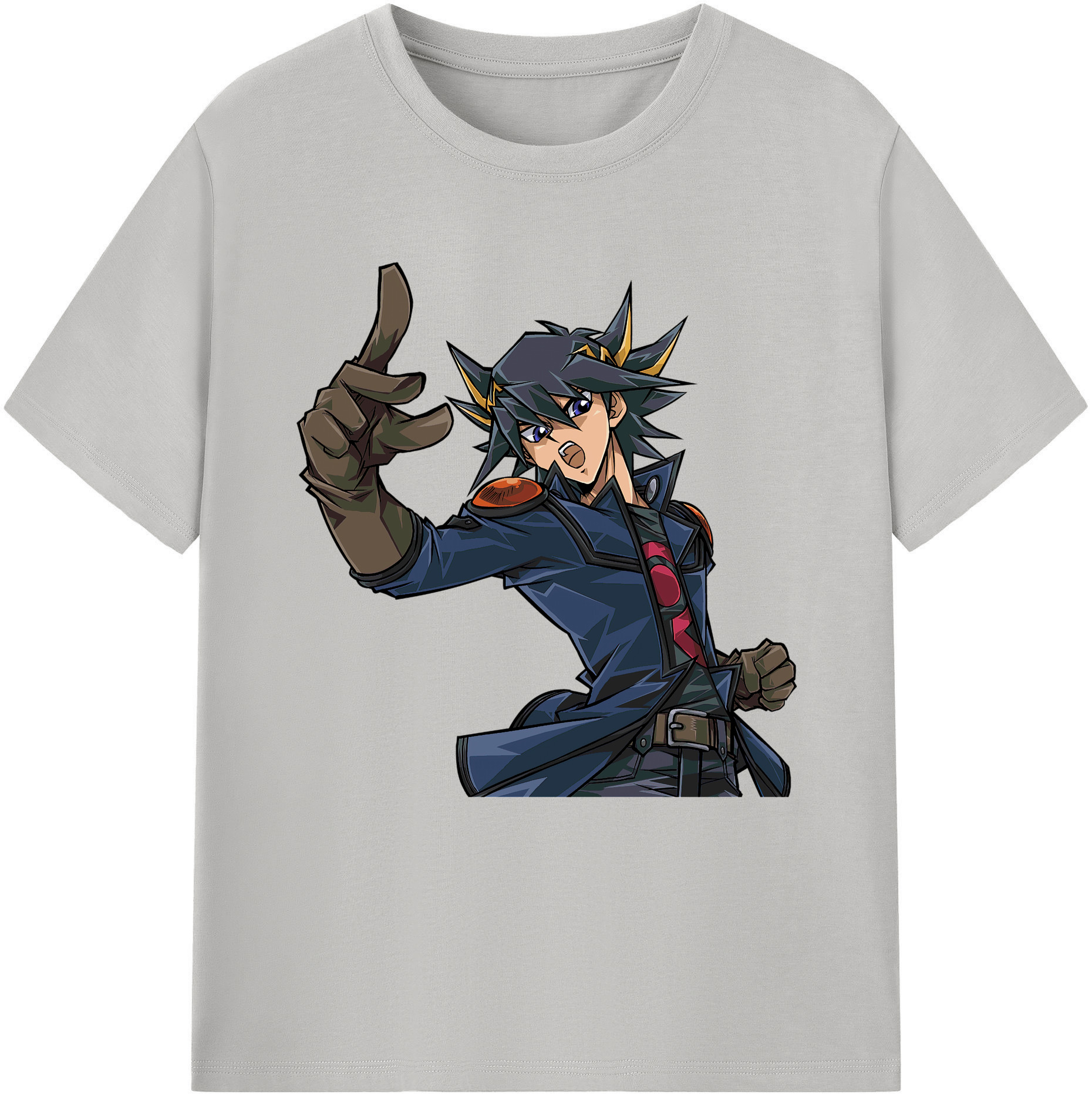 （画像用） 遊☆戯☆王 Yu-Gi-Oh! レディースカジュアルプリントTシャツ（綿100％）