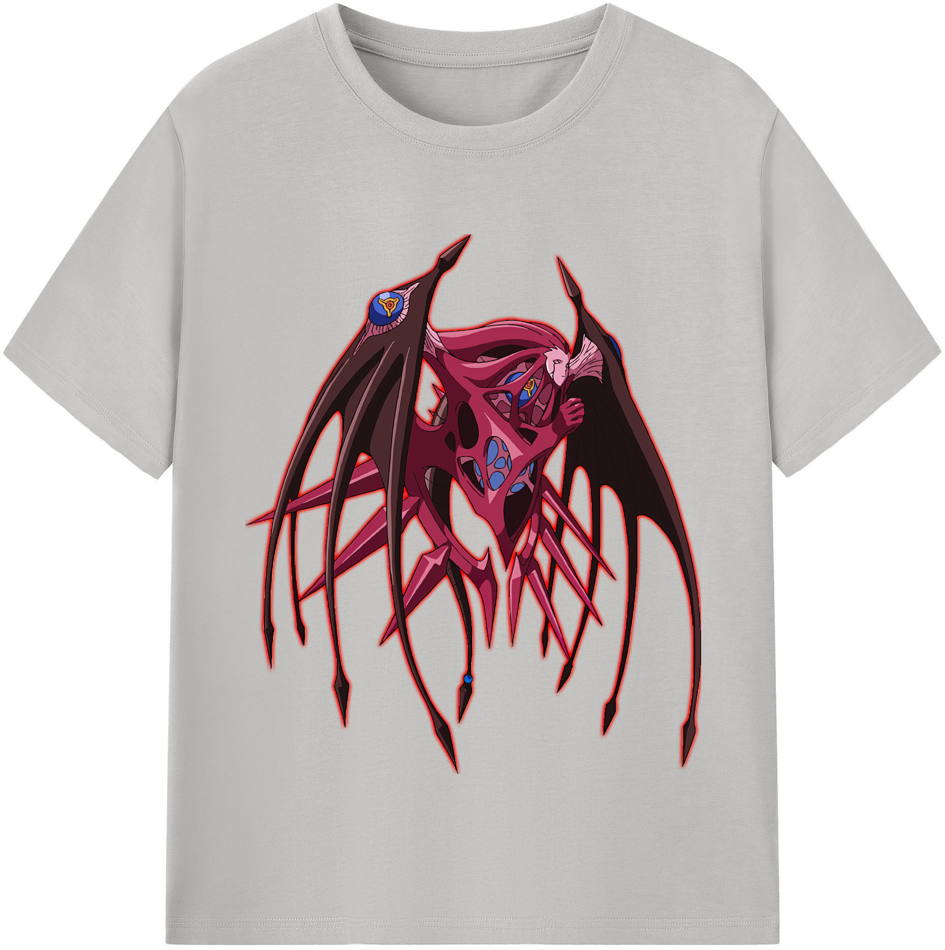 （画像用） 遊☆戯☆王 Yu-Gi-Oh! レディースカジュアルプリントTシャツ（綿100％）