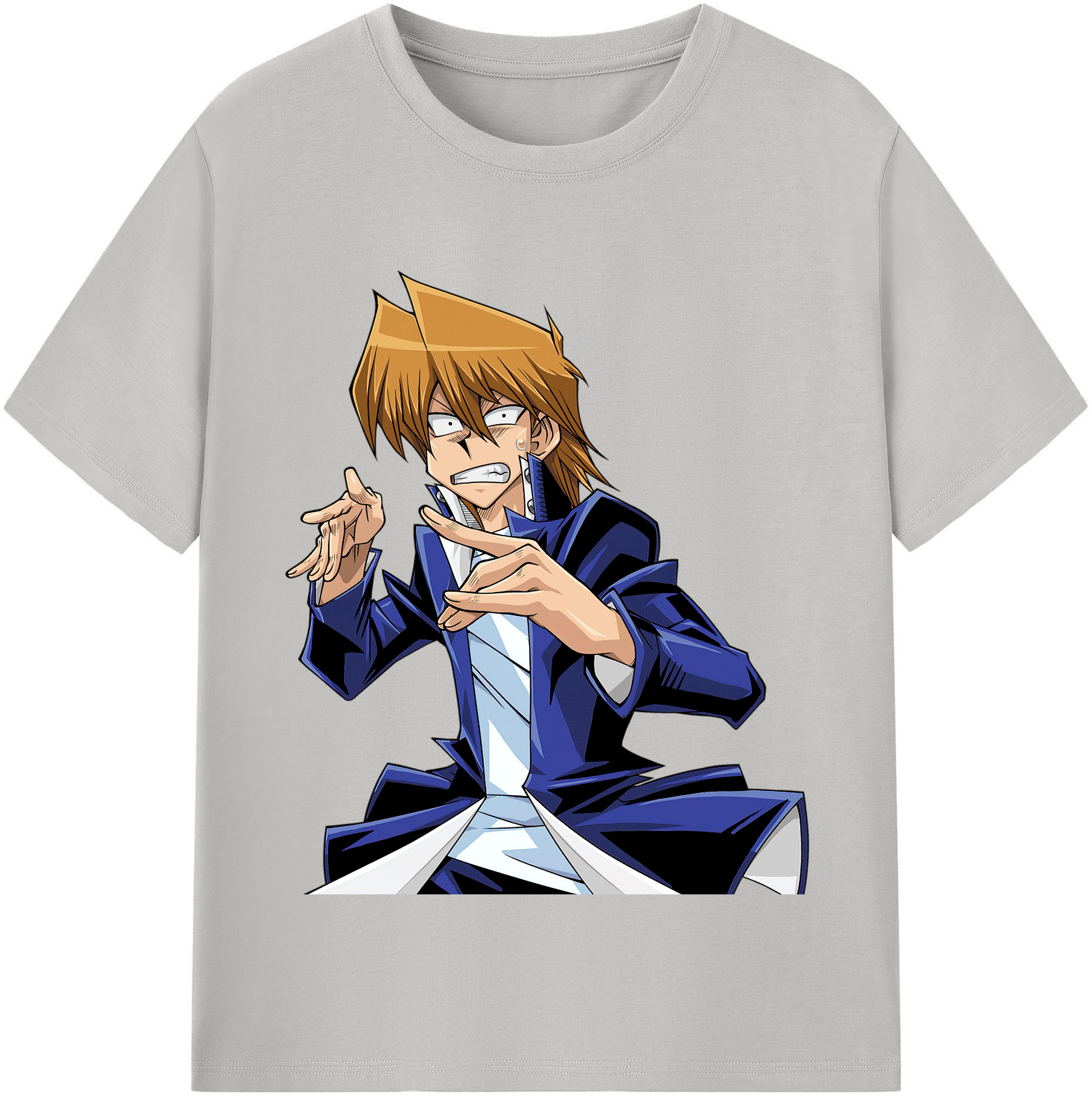 （画像用） 遊☆戯☆王 Yu-Gi-Oh! レディースカジュアルプリントTシャツ（綿100％）