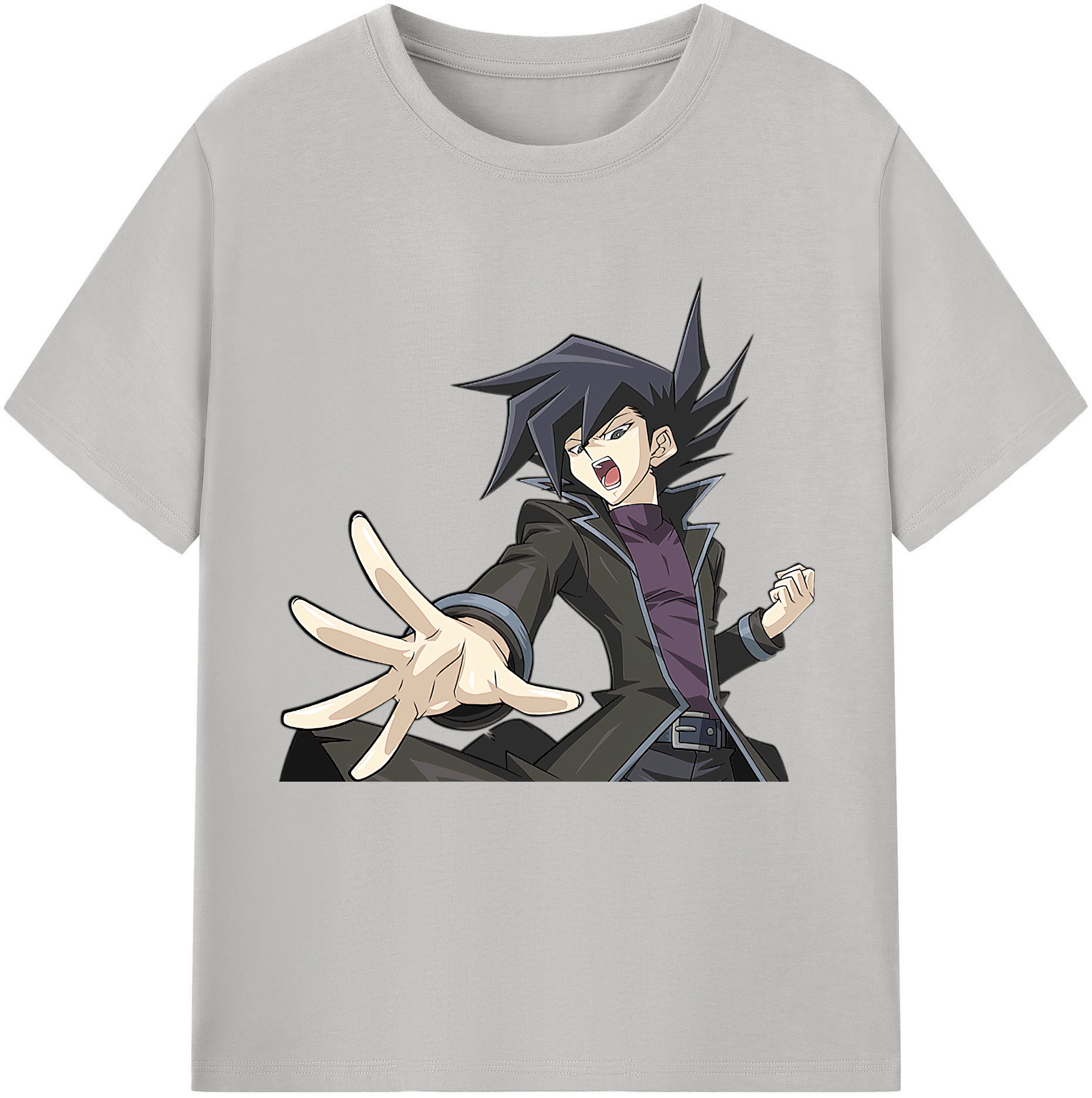 （画像用） 遊☆戯☆王 Yu-Gi-Oh! レディースカジュアルプリントTシャツ（綿100％）