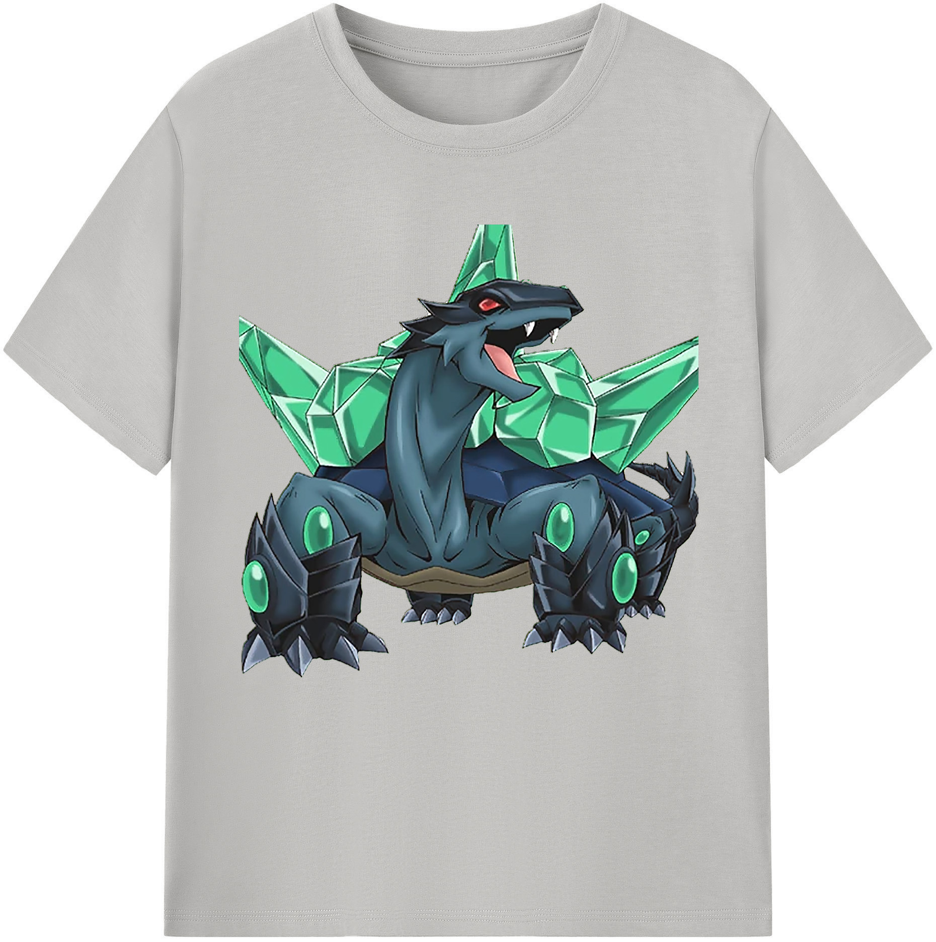 （画像用） 遊☆戯☆王 Yu-Gi-Oh! レディースカジュアルプリントTシャツ（綿100％）