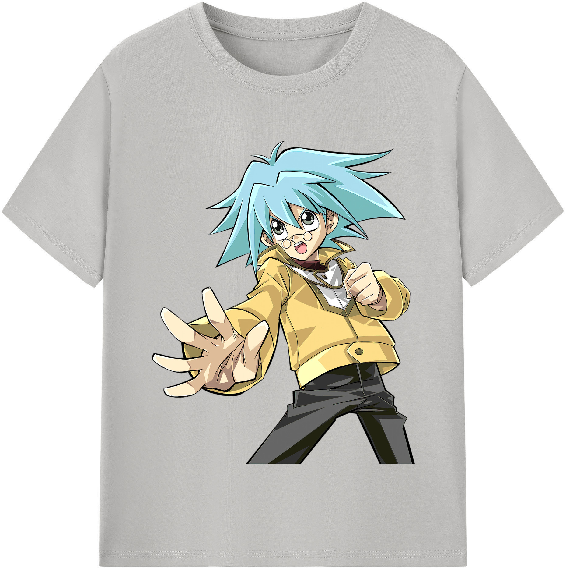 （画像用） 遊☆戯☆王 Yu-Gi-Oh! レディースカジュアルプリントTシャツ（綿100％）
