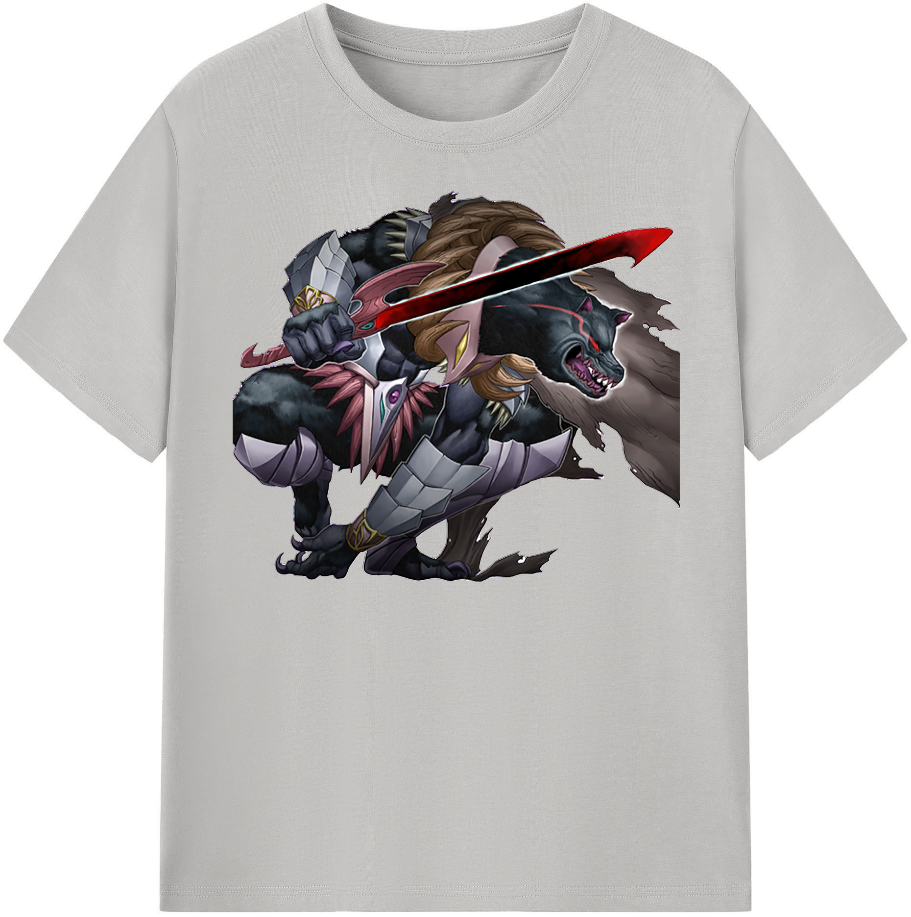 （画像用） 遊☆戯☆王 Yu-Gi-Oh! レディースカジュアルプリントTシャツ（綿100％）
