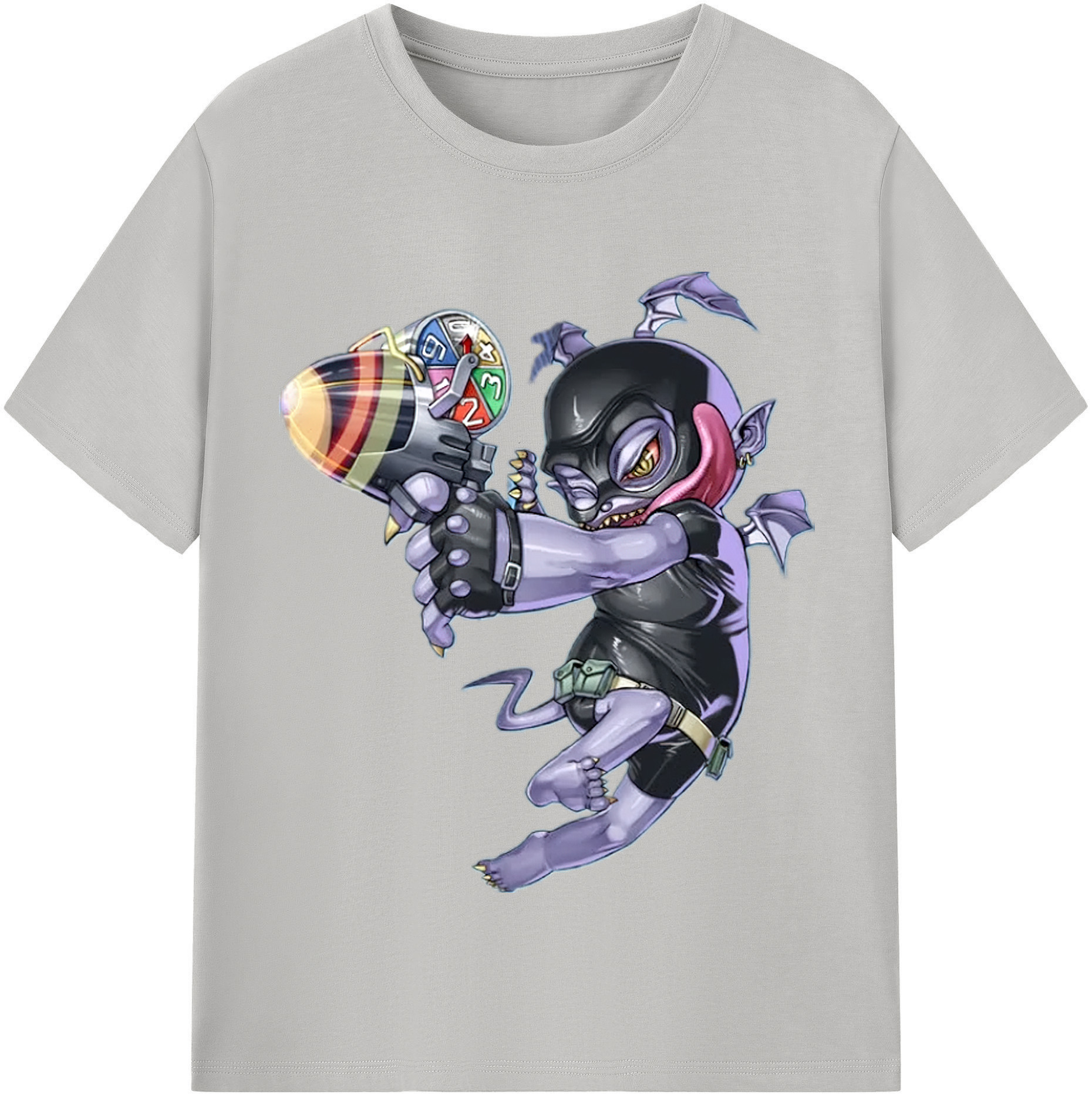 （画像用） 遊☆戯☆王 Yu-Gi-Oh! レディースカジュアルプリントTシャツ（綿100％）