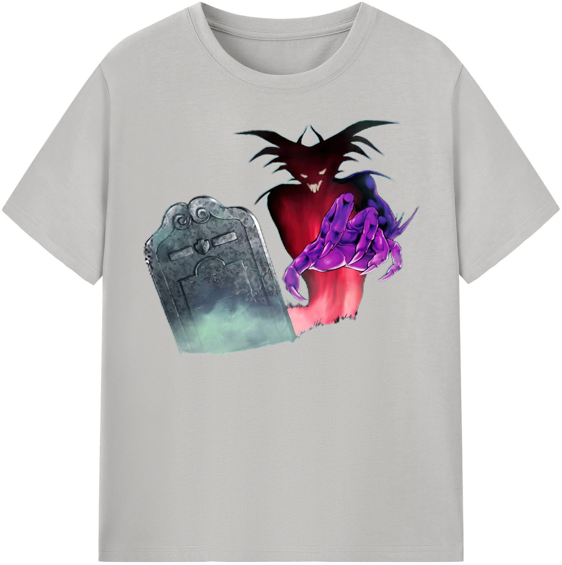 （画像用） 遊☆戯☆王 Yu-Gi-Oh! レディースカジュアルプリントTシャツ（綿100％）