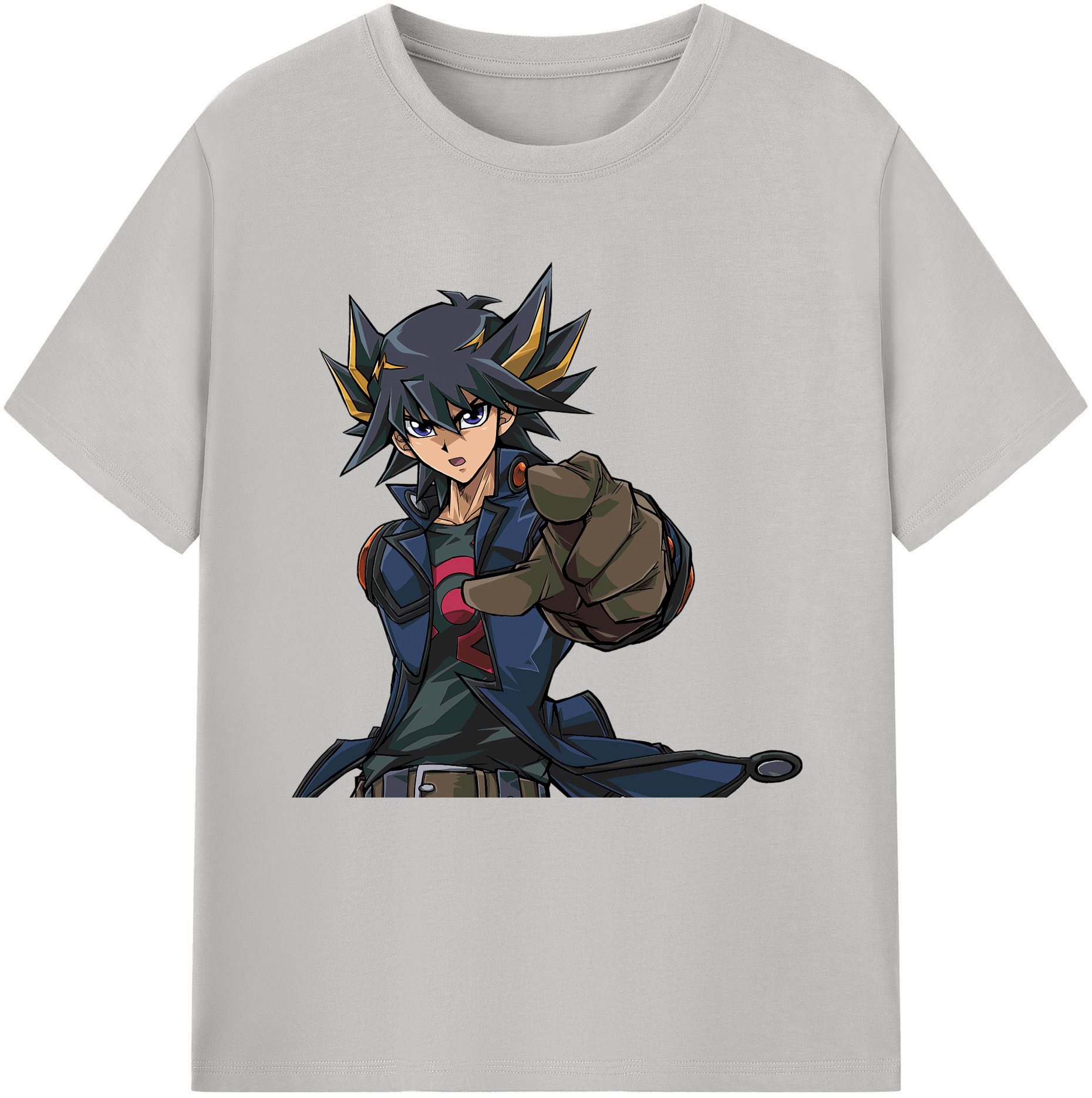 （画像用） 遊☆戯☆王 Yu-Gi-Oh! レディースカジュアルプリントTシャツ（綿100％）