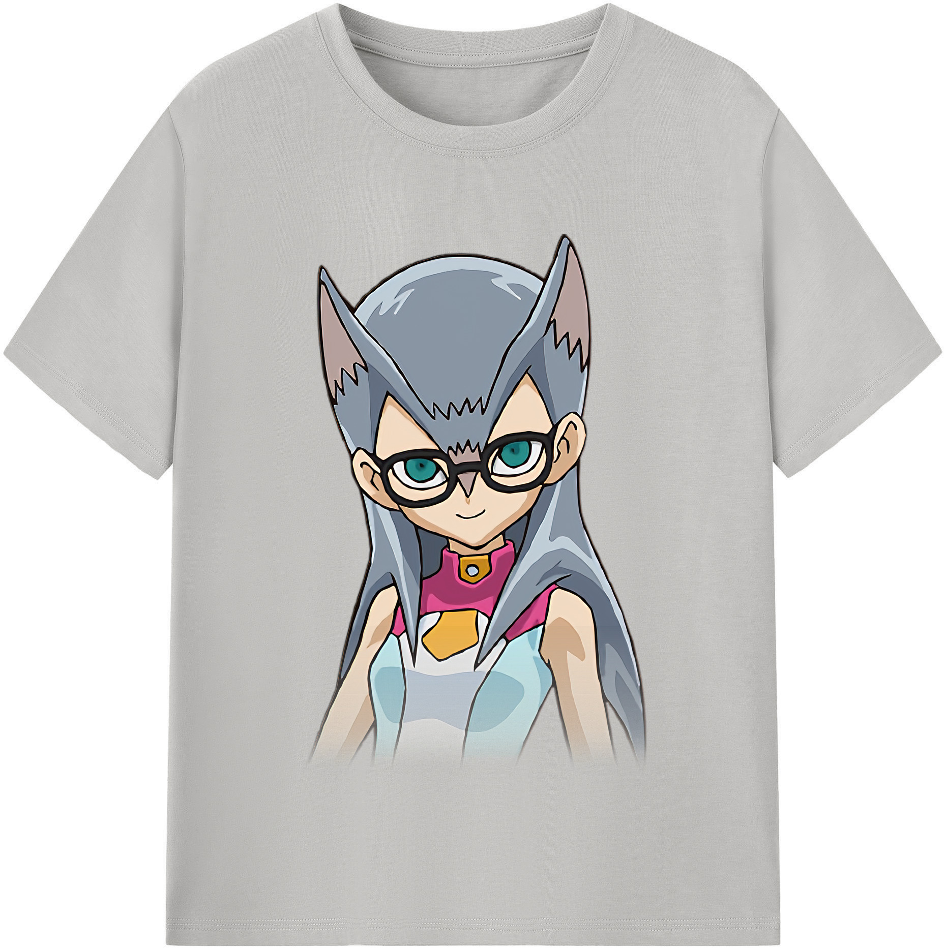 （画像用） 遊☆戯☆王 Yu-Gi-Oh! レディースカジュアルプリントTシャツ（綿100％）