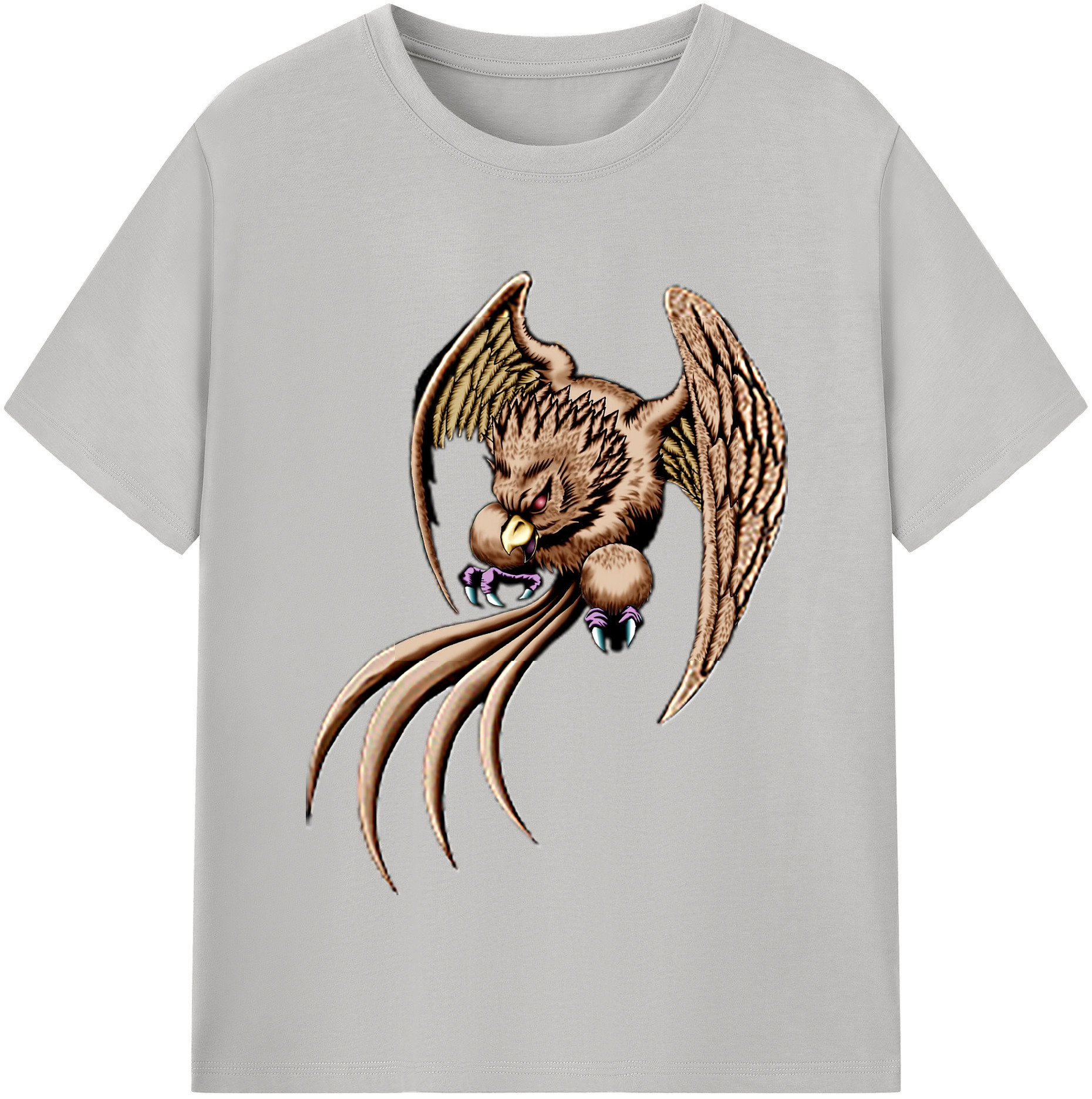 （画像用） 遊☆戯☆王 Yu-Gi-Oh! レディースカジュアルプリントTシャツ（綿100％）