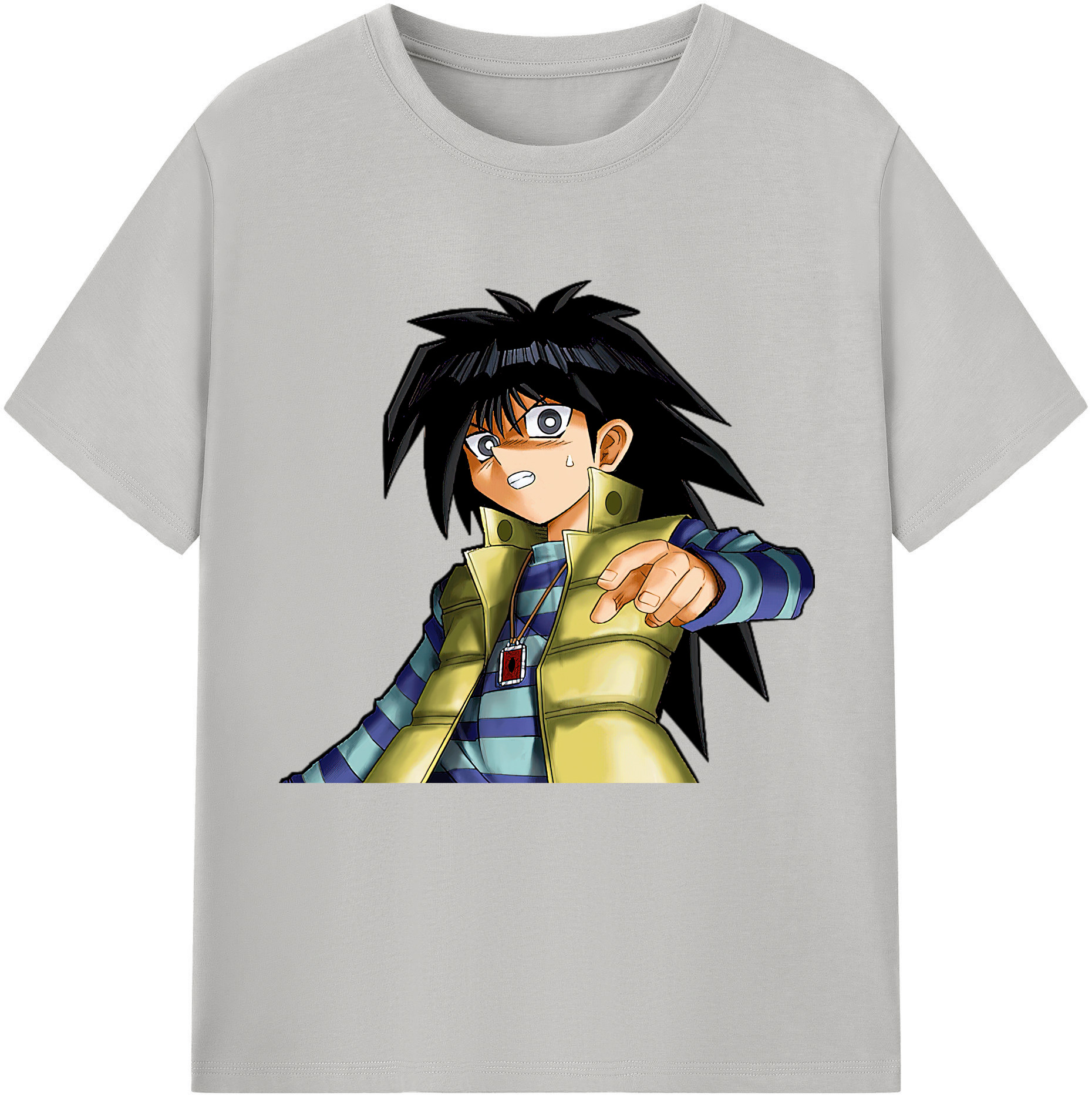 （画像用） 遊☆戯☆王 Yu-Gi-Oh! レディースカジュアルプリントTシャツ（綿100％）