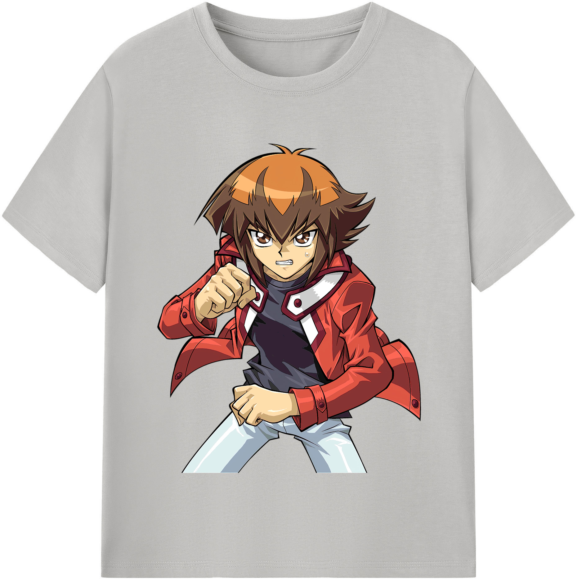 （画像用） 遊☆戯☆王 Yu-Gi-Oh! レディースカジュアルプリントTシャツ（綿100％）