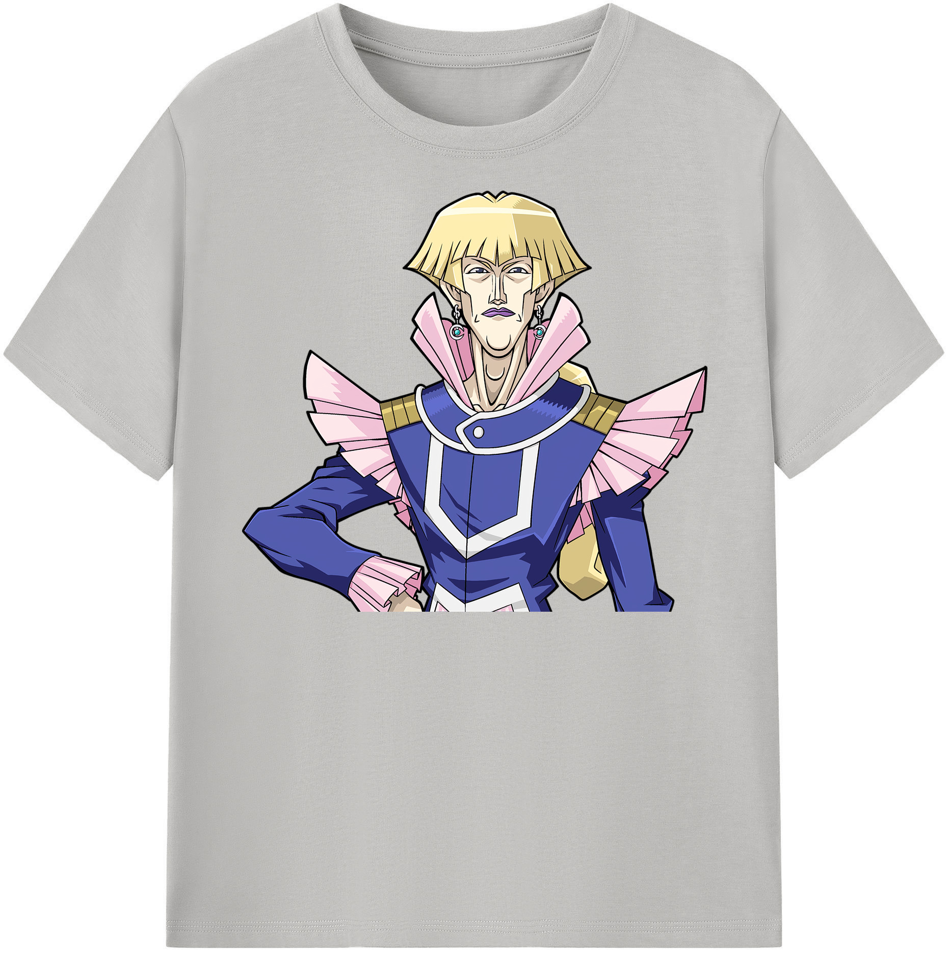 （画像用） 遊☆戯☆王 Yu-Gi-Oh! レディースカジュアルプリントTシャツ（綿100％）