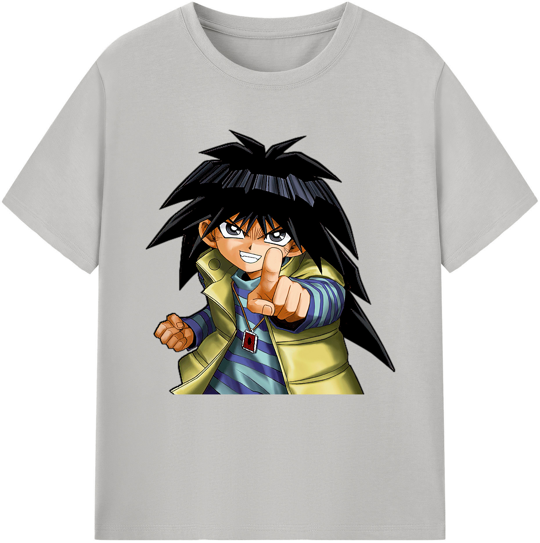 （画像用） 遊☆戯☆王 Yu-Gi-Oh! レディースカジュアルプリントTシャツ（綿100％）