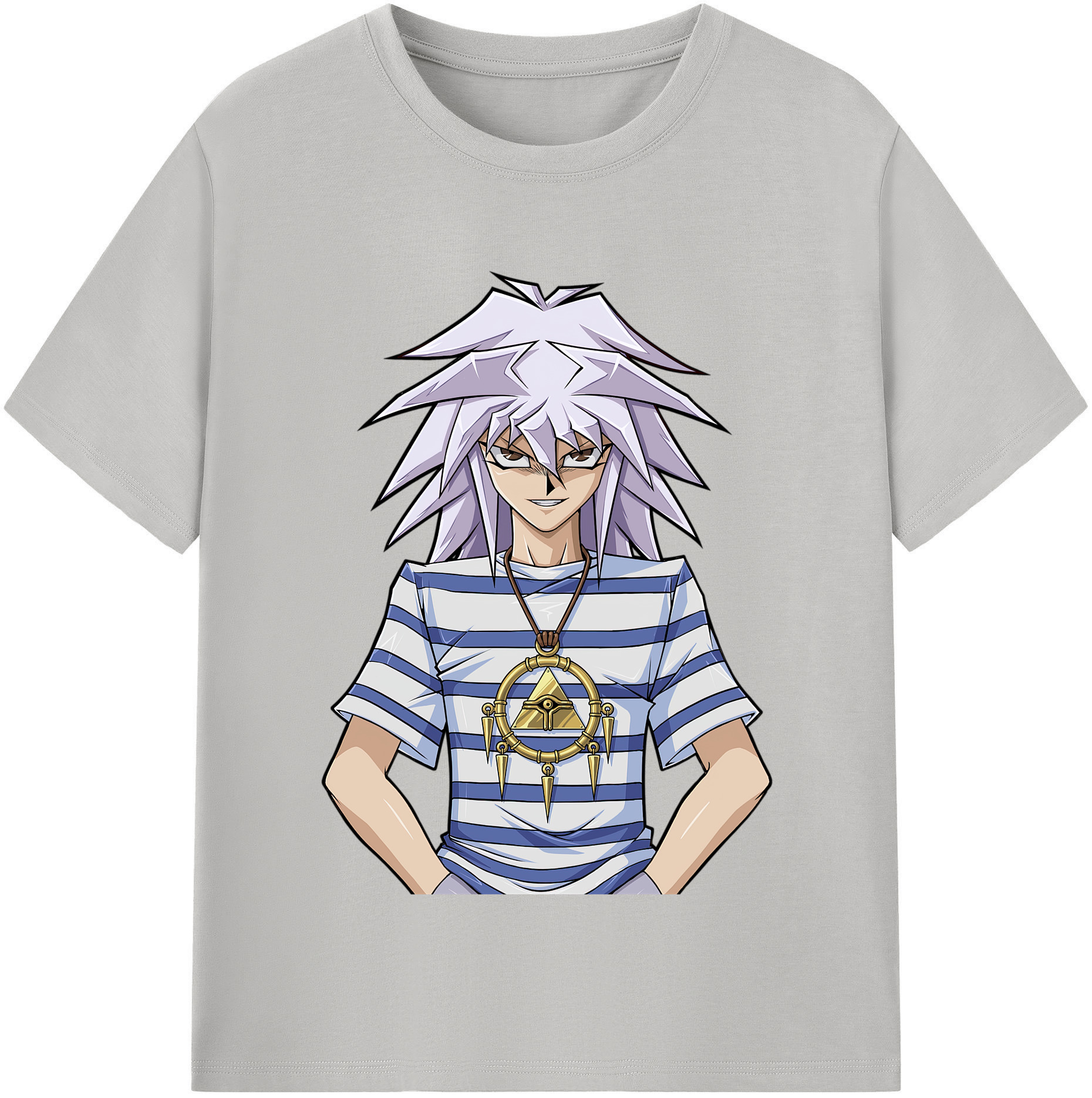（画像用） 遊☆戯☆王 Yu-Gi-Oh! レディースカジュアルプリントTシャツ（綿100％）