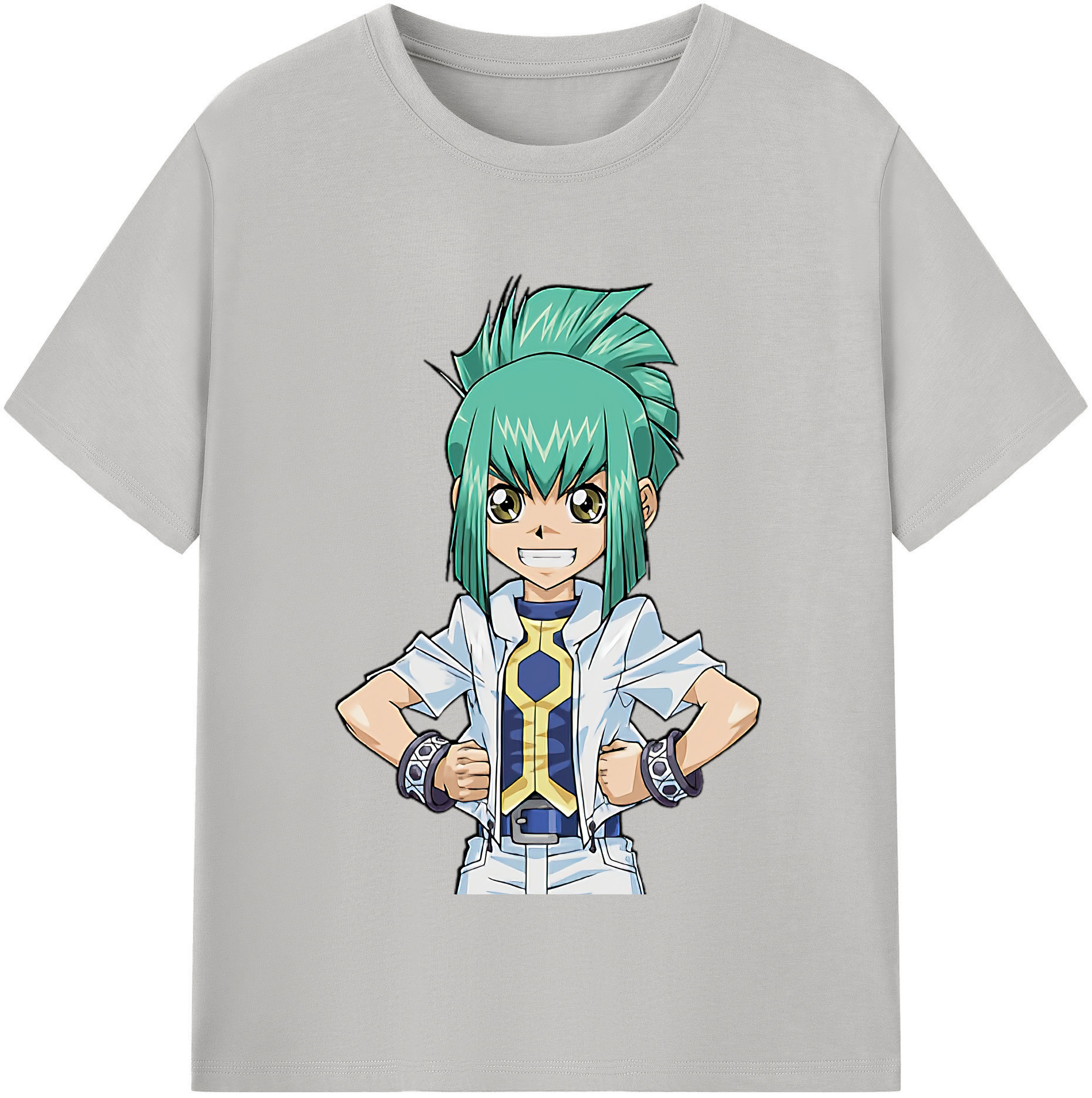 （画像用） 遊☆戯☆王 Yu-Gi-Oh! レディースカジュアルプリントTシャツ（綿100％）