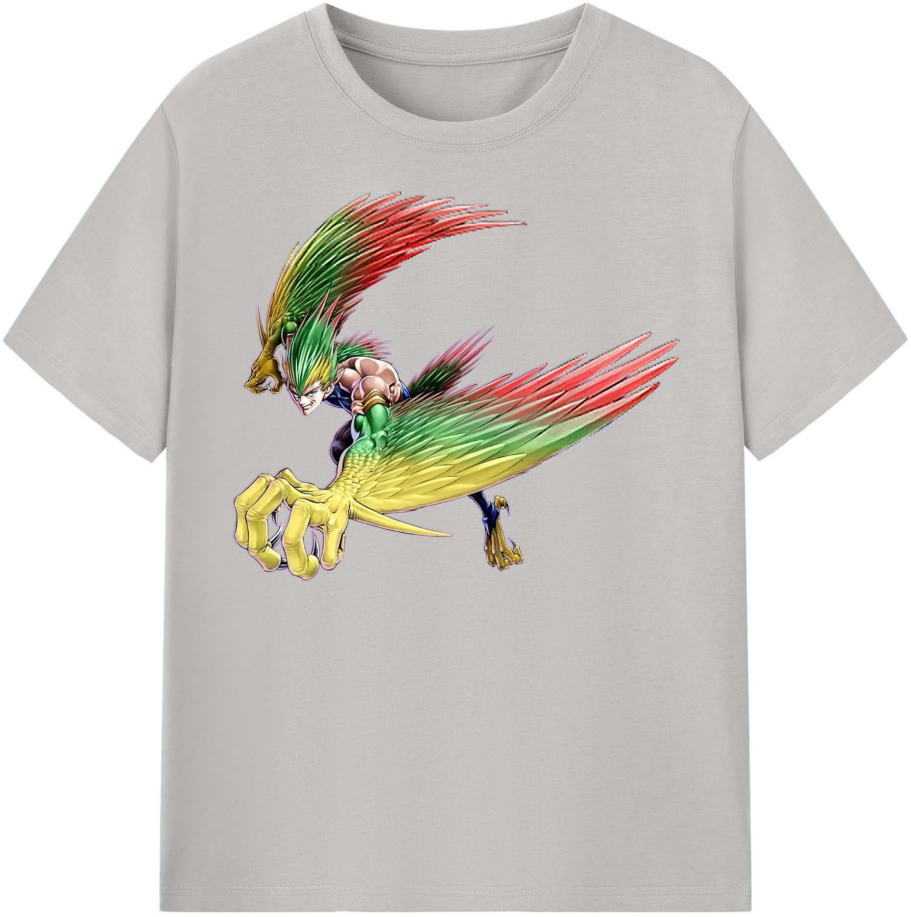 （画像用） 遊☆戯☆王 Yu-Gi-Oh! レディースカジュアルプリントTシャツ（綿100％）