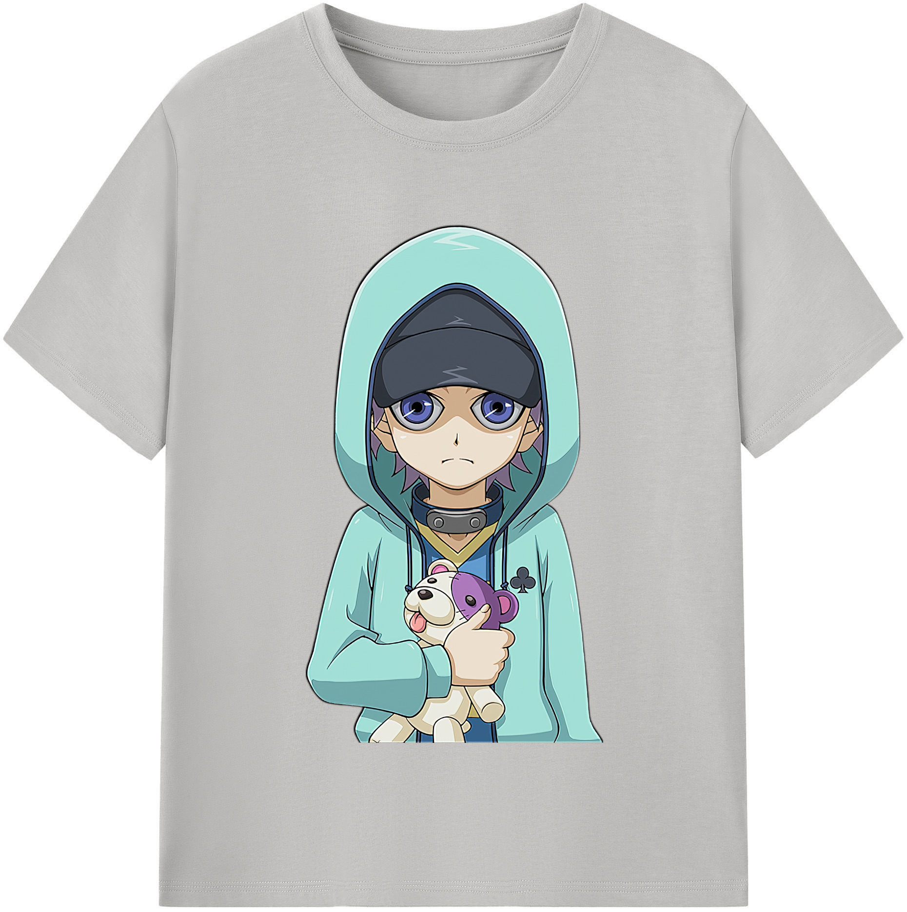 （画像用） 遊☆戯☆王 Yu-Gi-Oh! レディースカジュアルプリントTシャツ（綿100％）