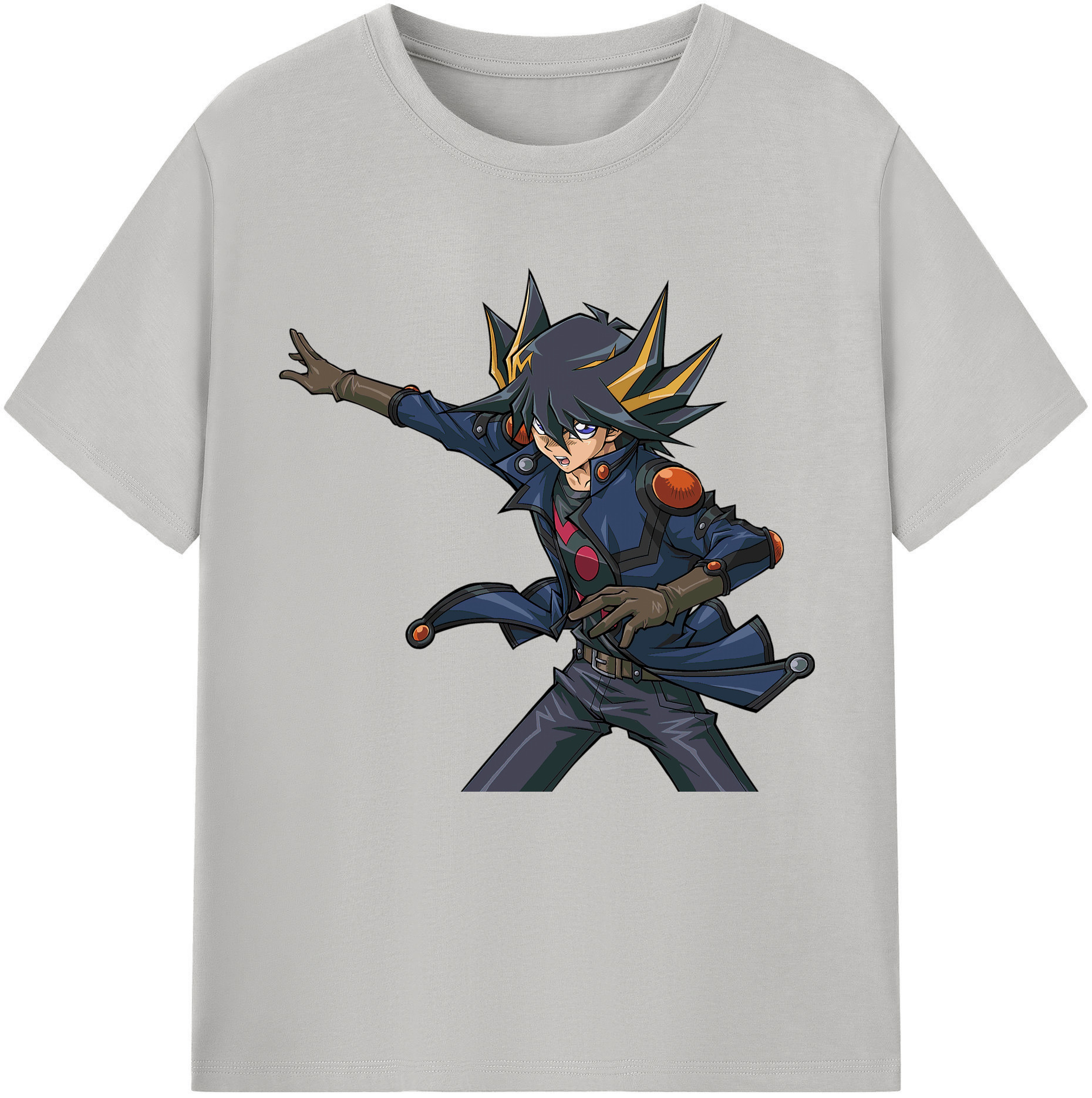 （画像用） 遊☆戯☆王 Yu-Gi-Oh! レディースカジュアルプリントTシャツ（綿100％）