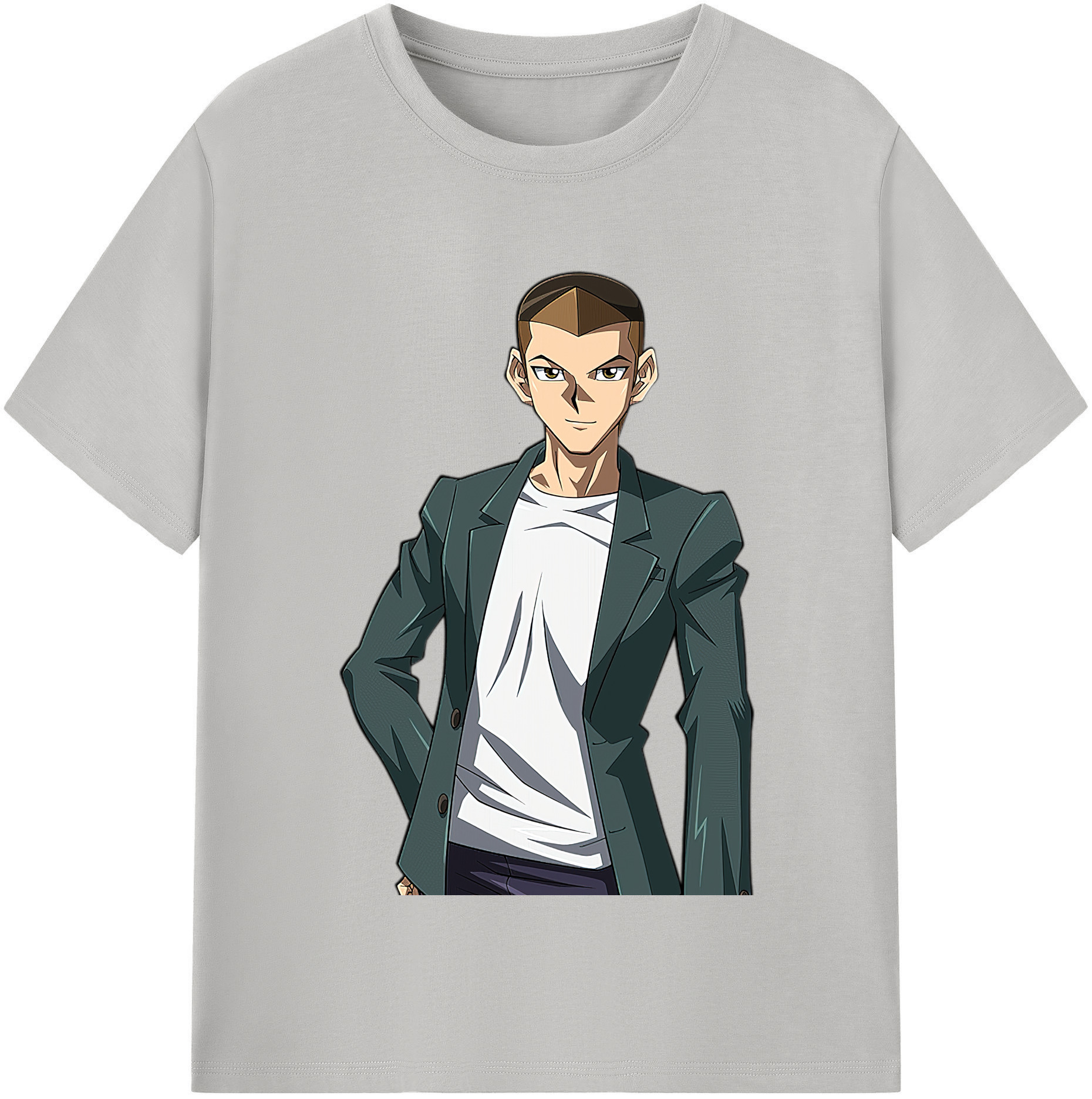 （画像用） 遊☆戯☆王 Yu-Gi-Oh! レディースカジュアルプリントTシャツ（綿100％）