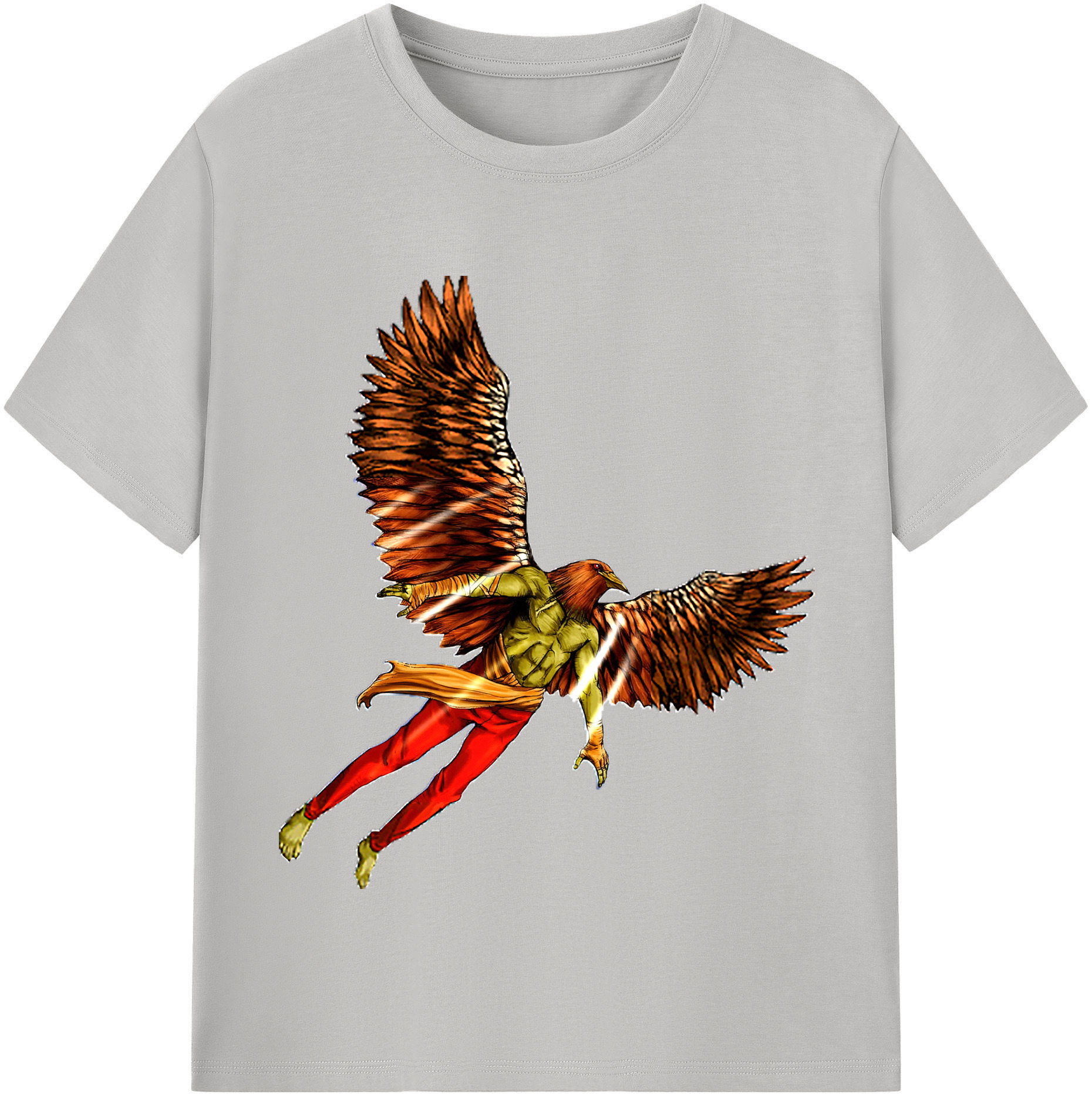 （画像用） 遊☆戯☆王 Yu-Gi-Oh! レディースカジュアルプリントTシャツ（綿100％）