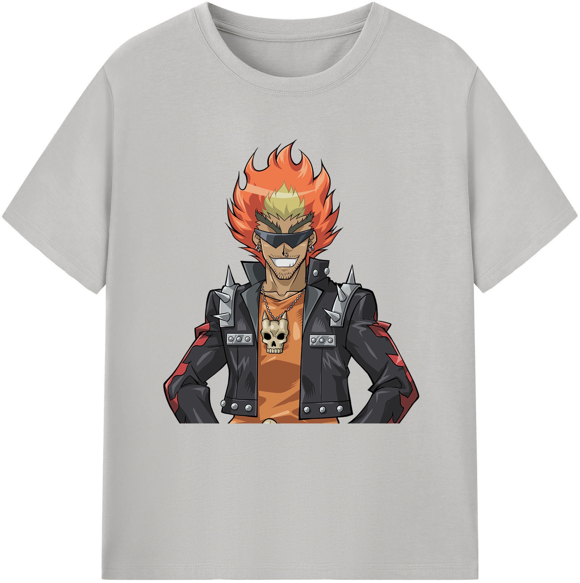 （画像用） 遊☆戯☆王 Yu-Gi-Oh! レディースカジュアルプリントTシャツ（綿100％）