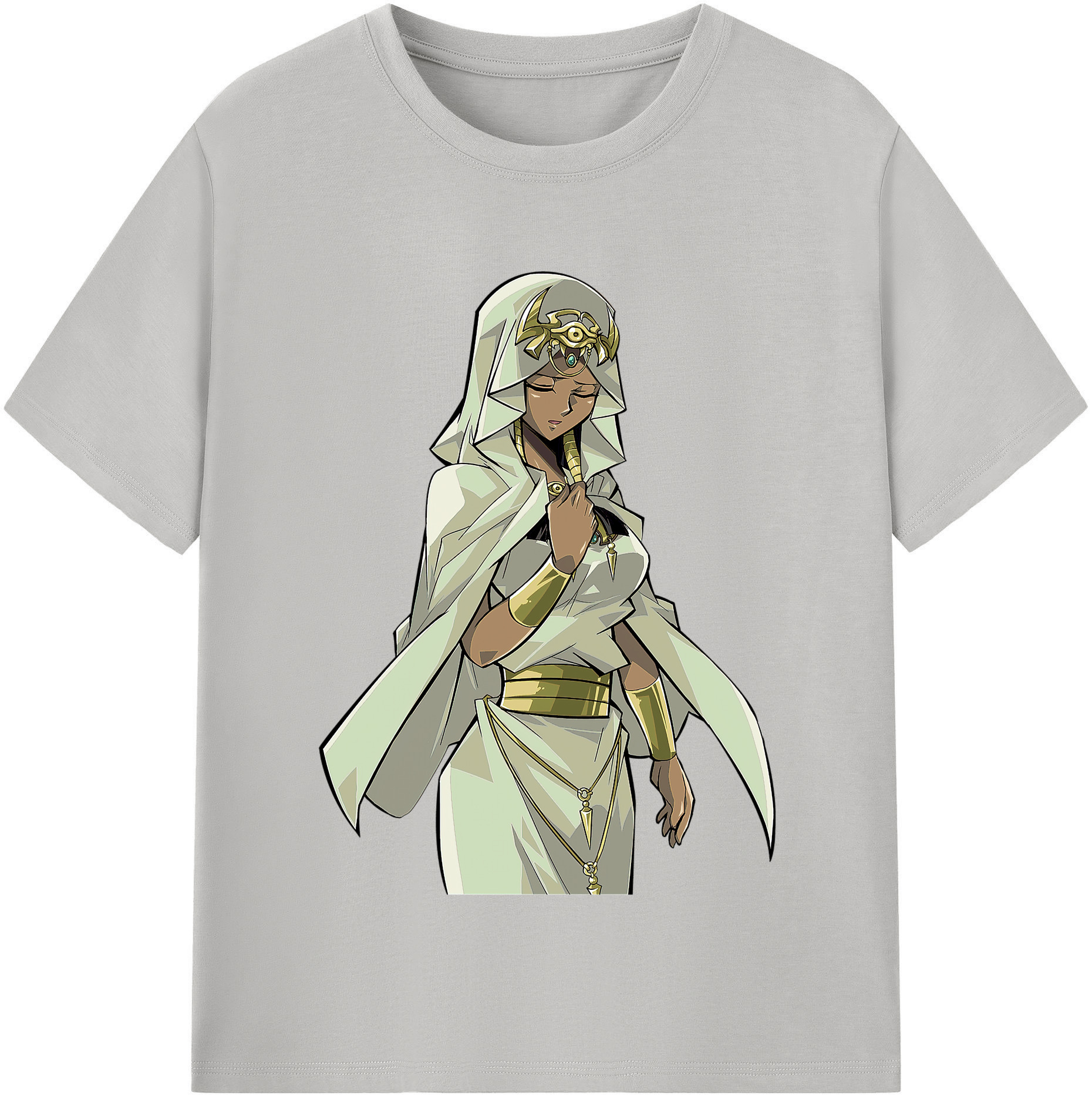 （画像用） 遊☆戯☆王 Yu-Gi-Oh! レディースカジュアルプリントTシャツ（綿100％）