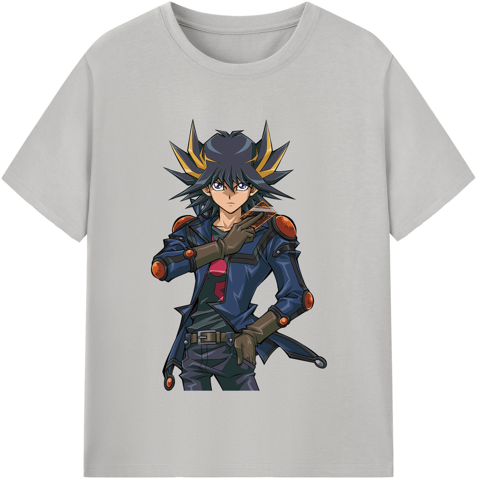 （画像用） 遊☆戯☆王 Yu-Gi-Oh! レディースカジュアルプリントTシャツ（綿100％）