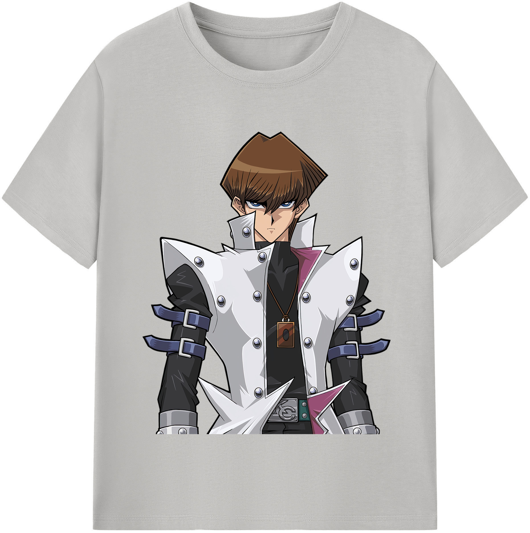 （画像用） 遊☆戯☆王 Yu-Gi-Oh! レディースカジュアルプリントTシャツ（綿100％）