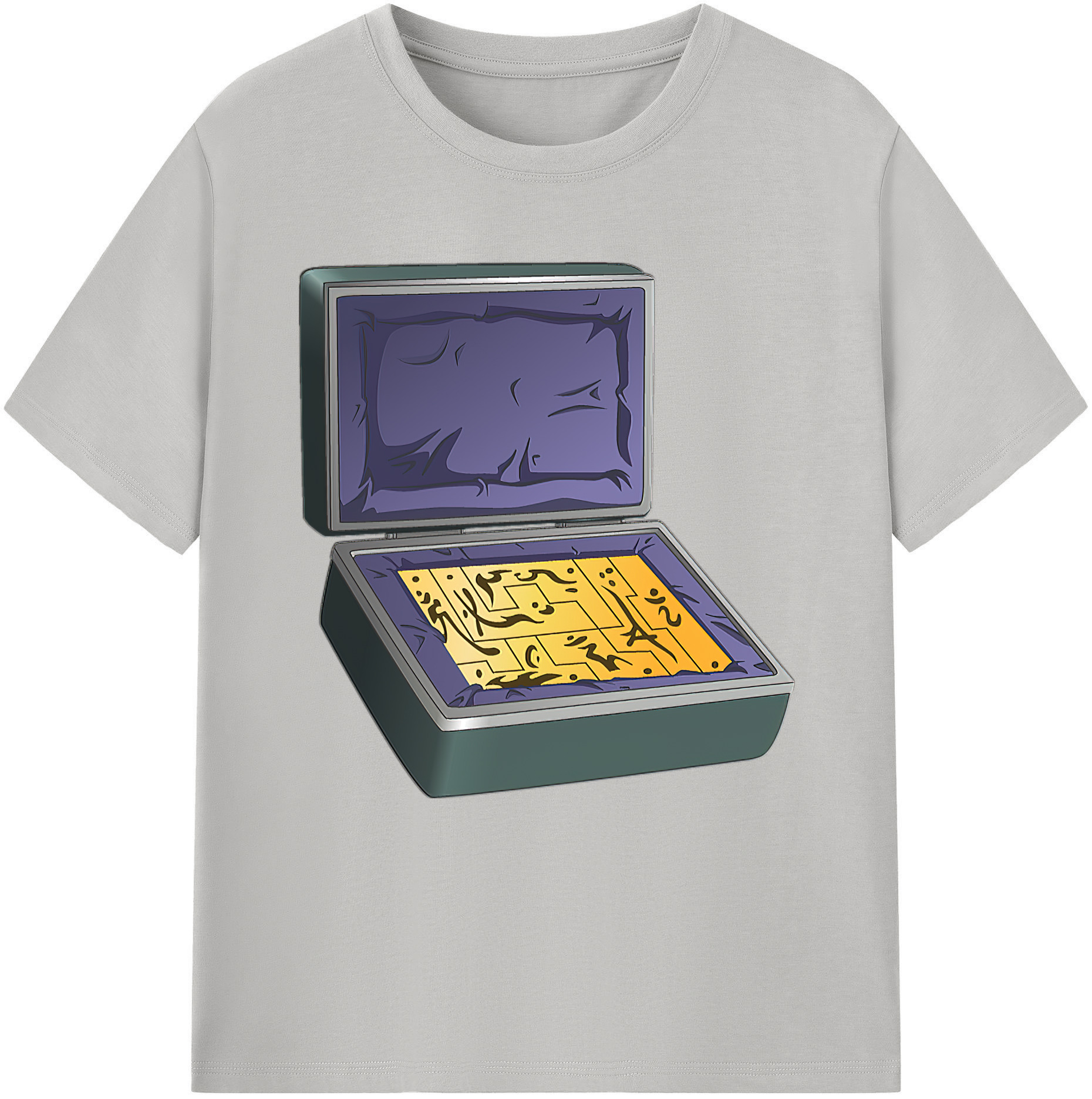 （画像用） 遊☆戯☆王 Yu-Gi-Oh! レディースカジュアルプリントTシャツ（綿100％）