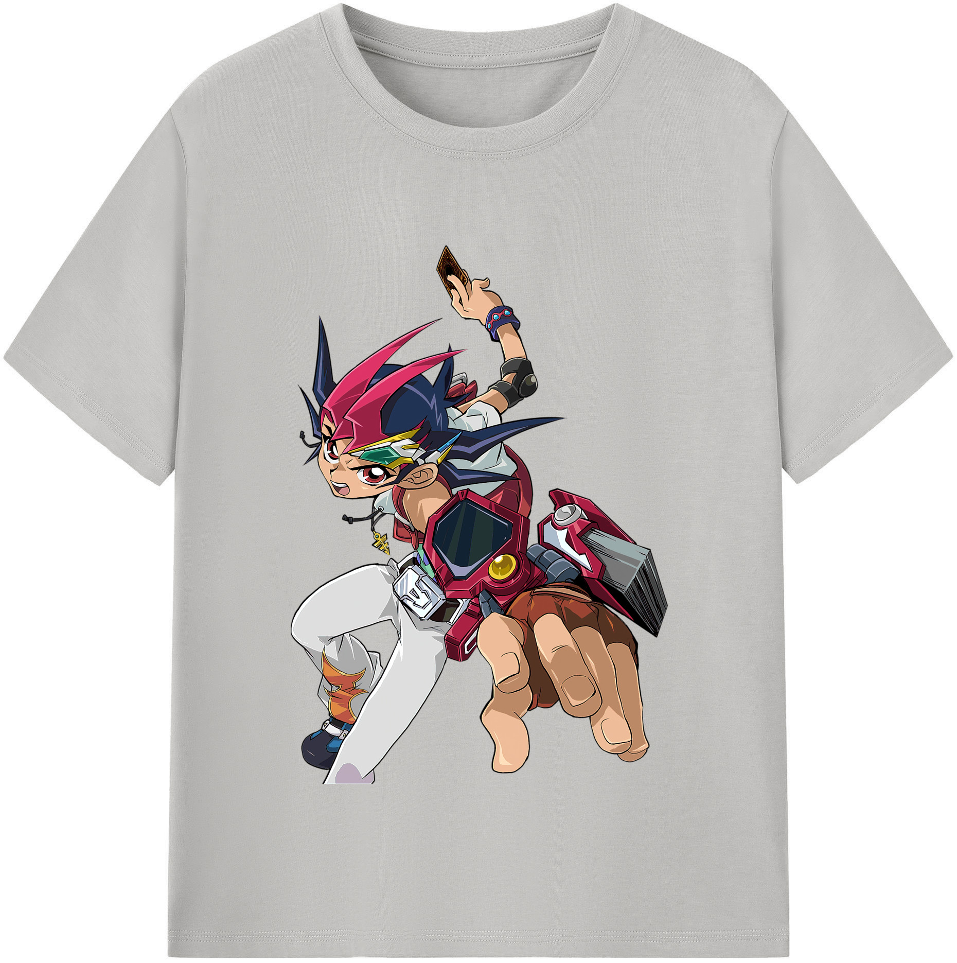 （画像用） 遊☆戯☆王 Yu-Gi-Oh! レディースカジュアルプリントTシャツ（綿100％）