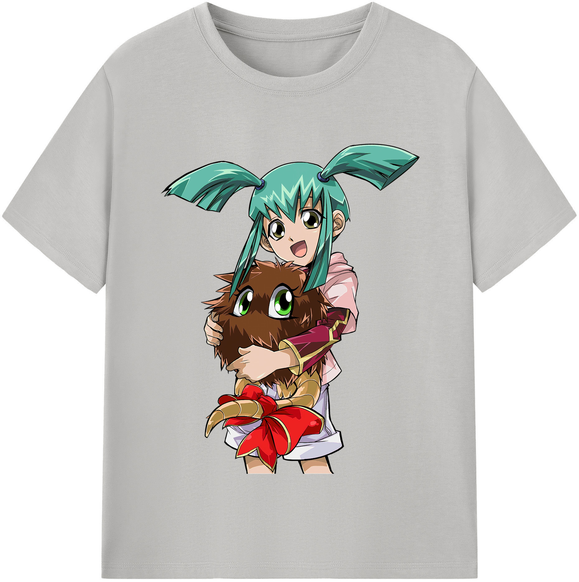 （画像用） 遊☆戯☆王 Yu-Gi-Oh! レディースカジュアルプリントTシャツ（綿100％）