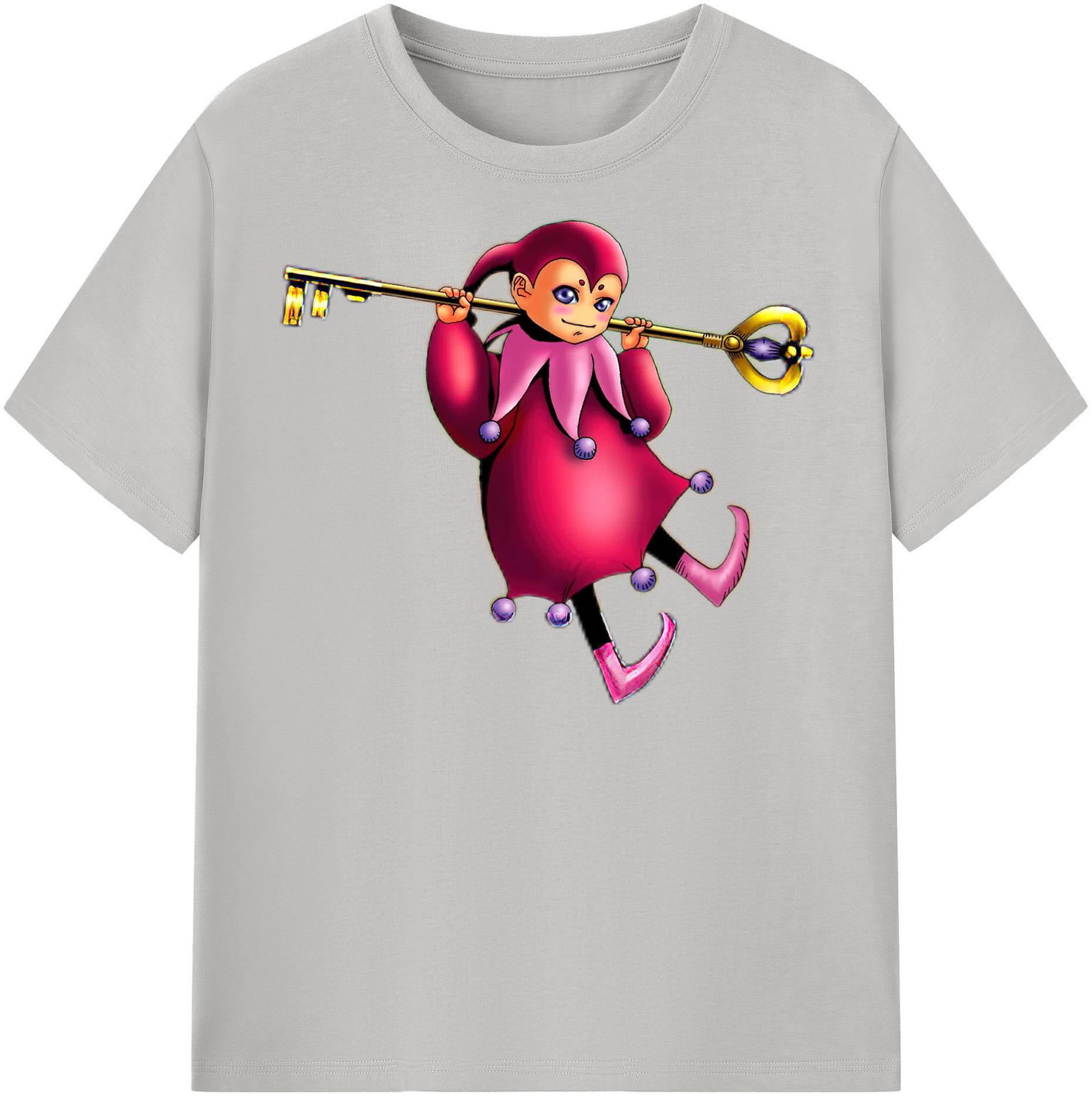 （画像用） 遊☆戯☆王 Yu-Gi-Oh! レディースカジュアルプリントTシャツ（綿100％）