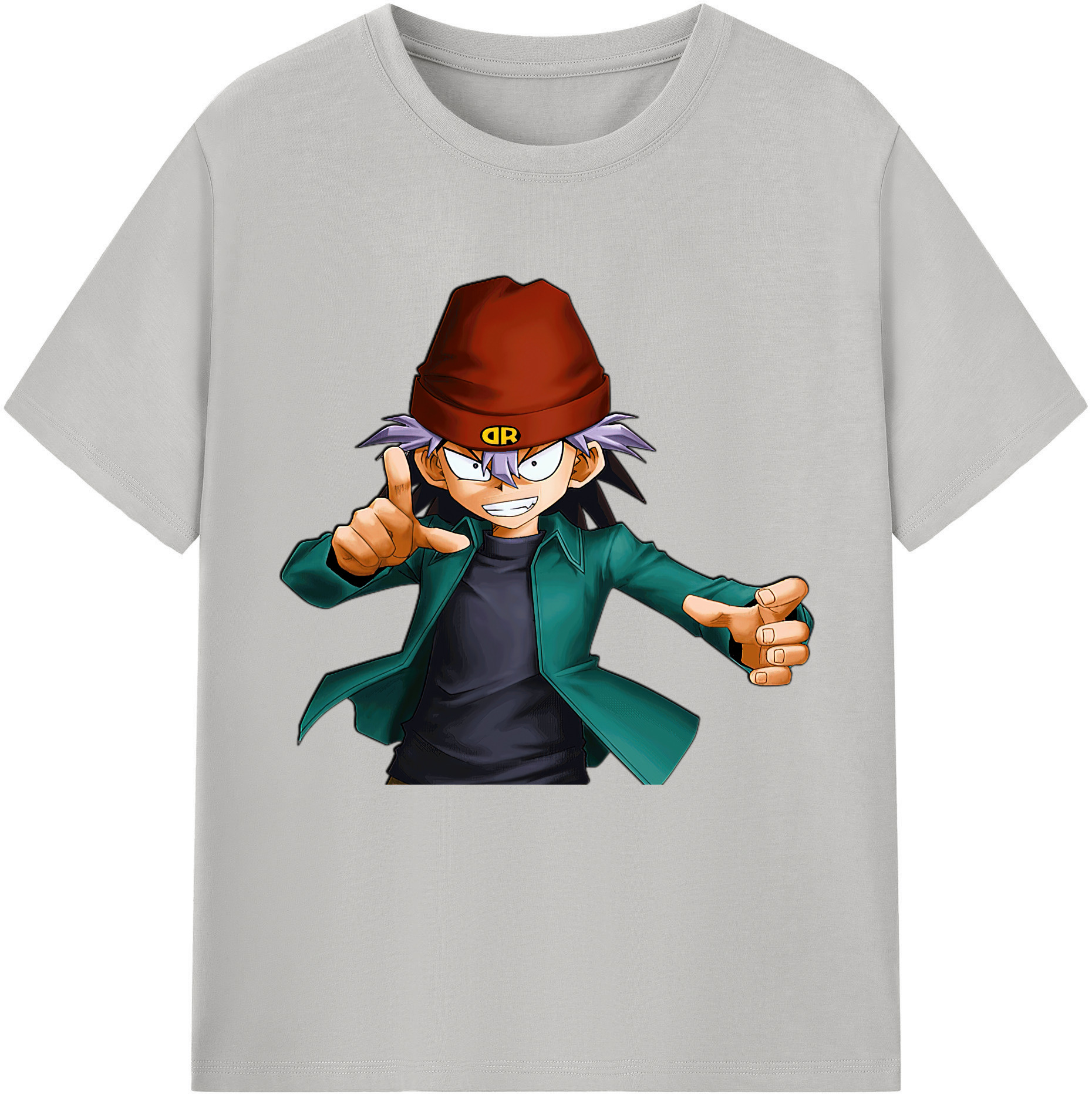（画像用） 遊☆戯☆王 Yu-Gi-Oh! レディースカジュアルプリントTシャツ（綿100％）