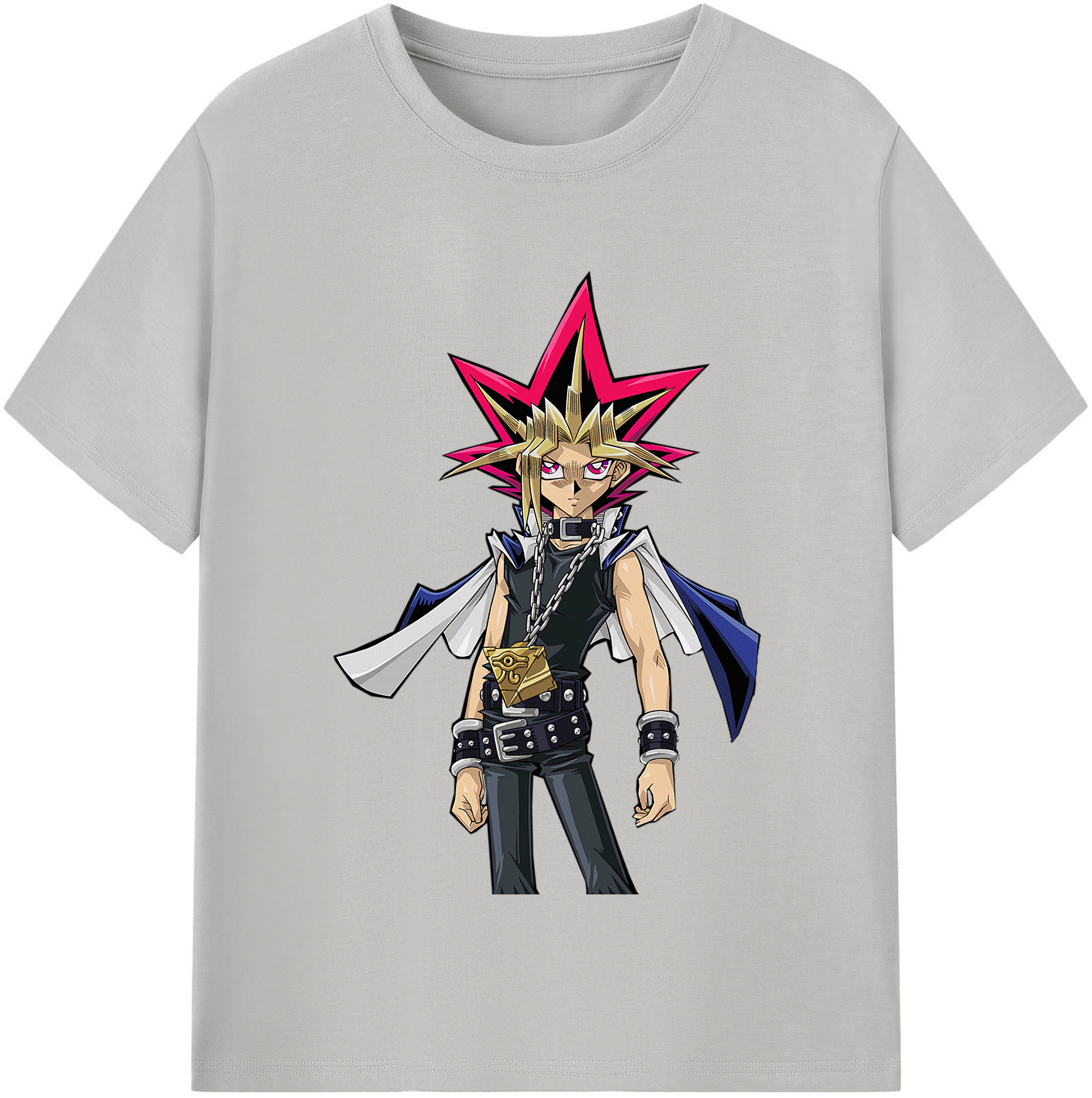 （画像用） 遊☆戯☆王 Yu-Gi-Oh! レディースカジュアルプリントTシャツ（綿100％）