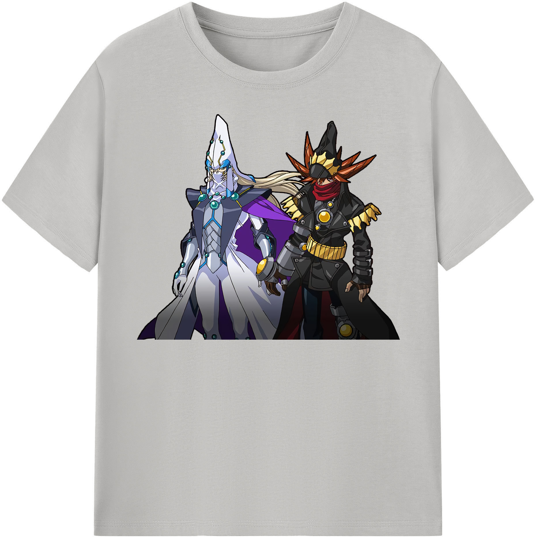 （画像用） 遊☆戯☆王 Yu-Gi-Oh! レディースカジュアルプリントTシャツ（綿100％）