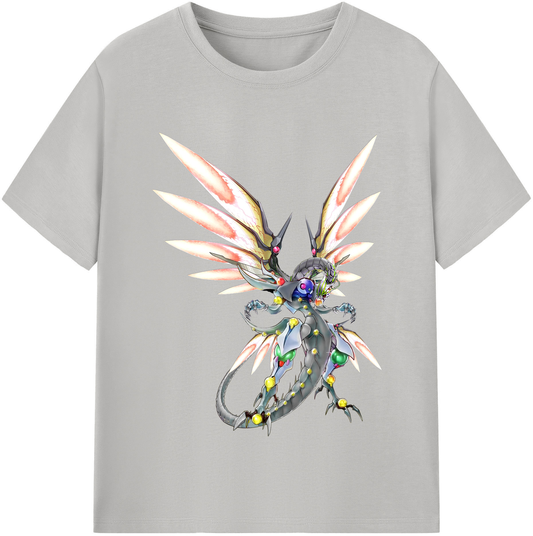 （画像用） 遊☆戯☆王 Yu-Gi-Oh! レディースカジュアルプリントTシャツ（綿100％）