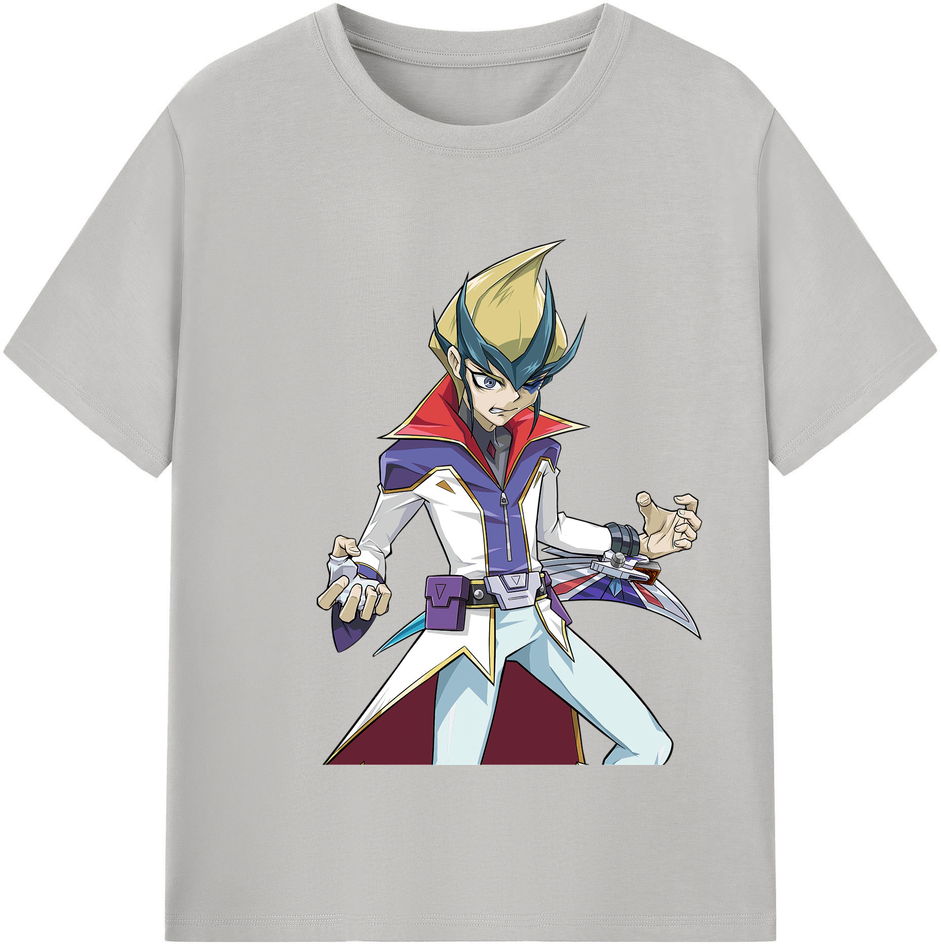 （画像用） 遊☆戯☆王 Yu-Gi-Oh! レディースカジュアルプリントTシャツ（綿100％）