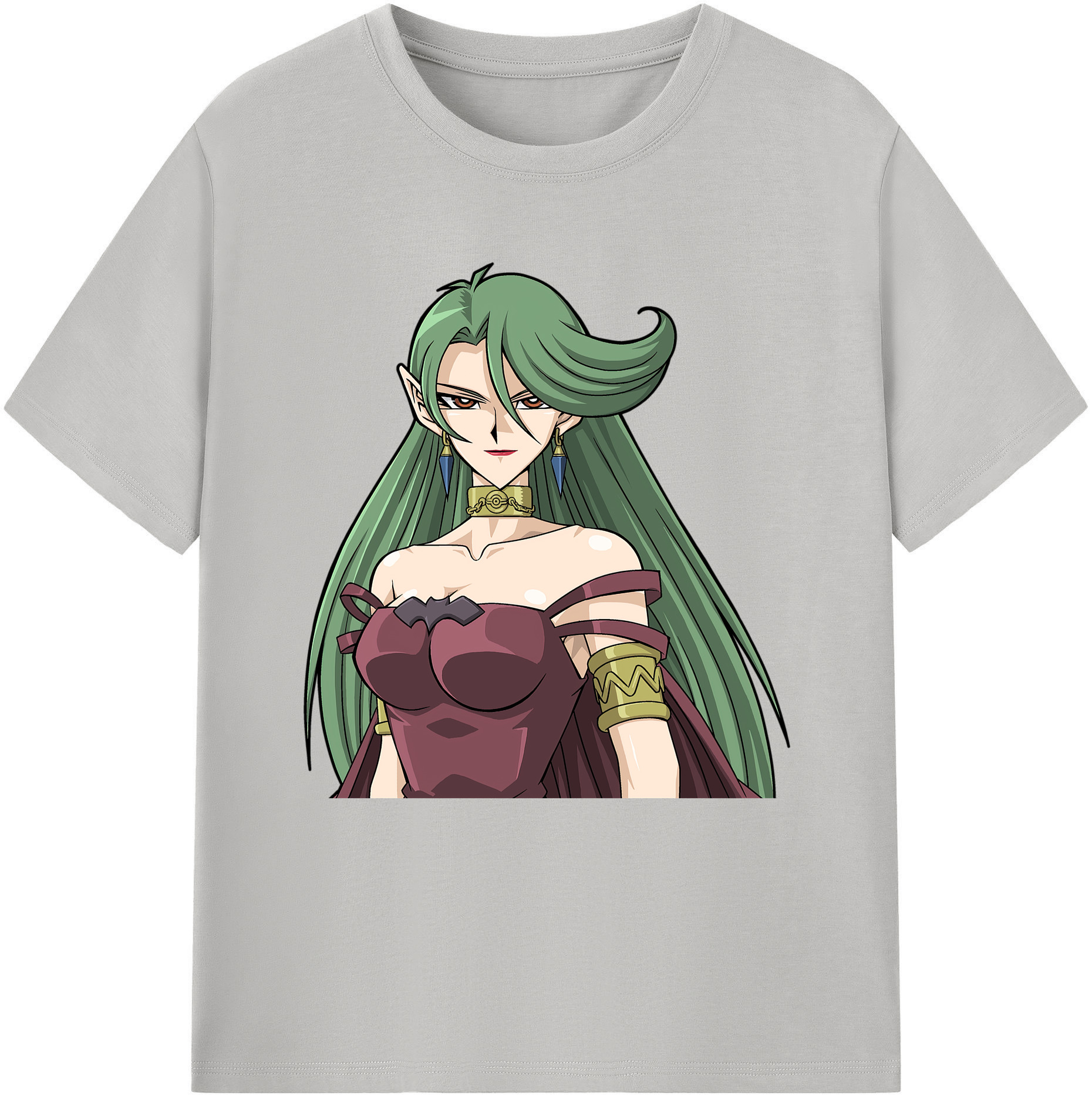 （画像用） 遊☆戯☆王 Yu-Gi-Oh! レディースカジュアルプリントTシャツ（綿100％）