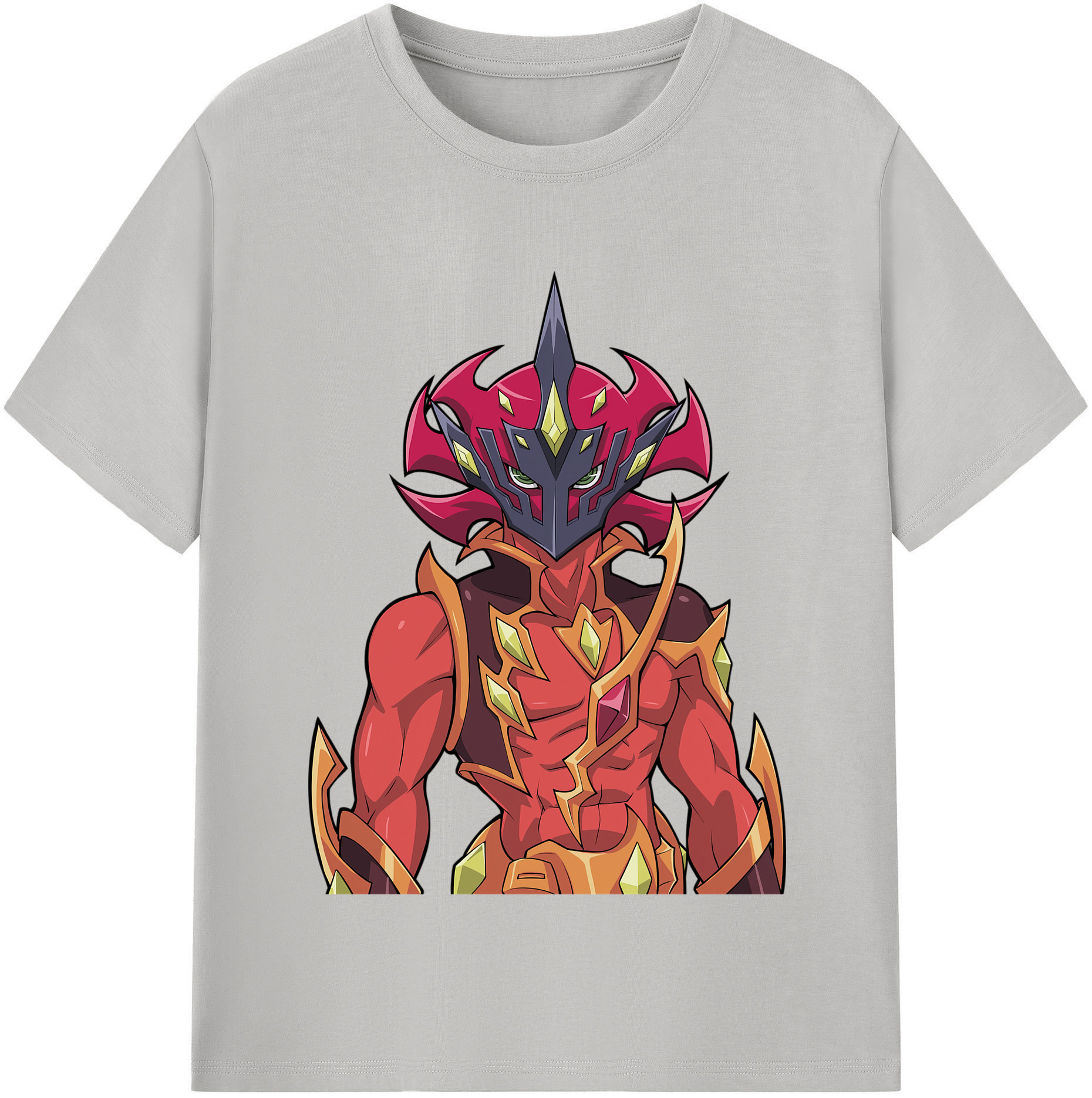 （画像用） 遊☆戯☆王 Yu-Gi-Oh! レディースカジュアルプリントTシャツ（綿100％）