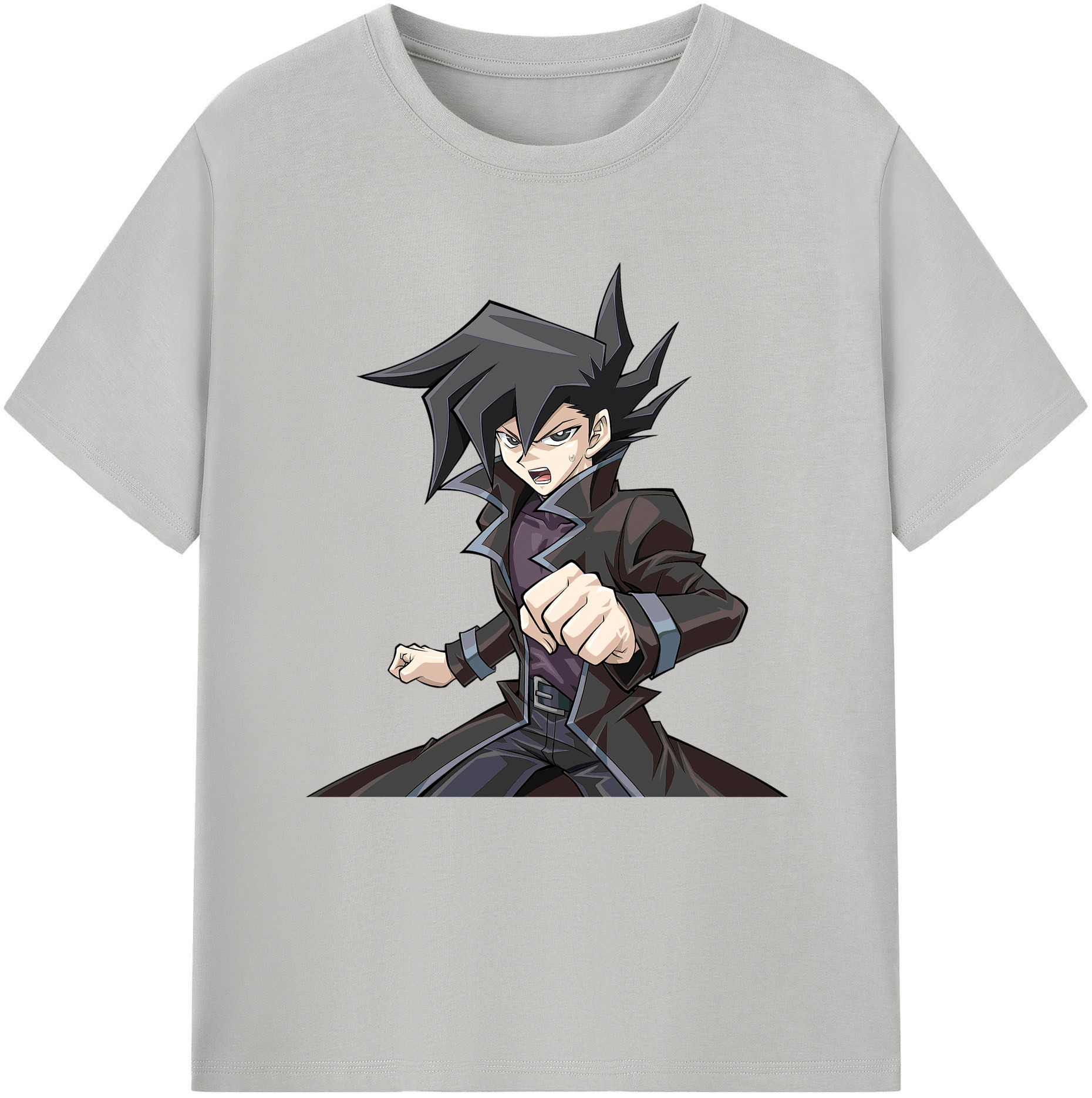 （画像用） 遊☆戯☆王 Yu-Gi-Oh! レディースカジュアルプリントTシャツ（綿100％）