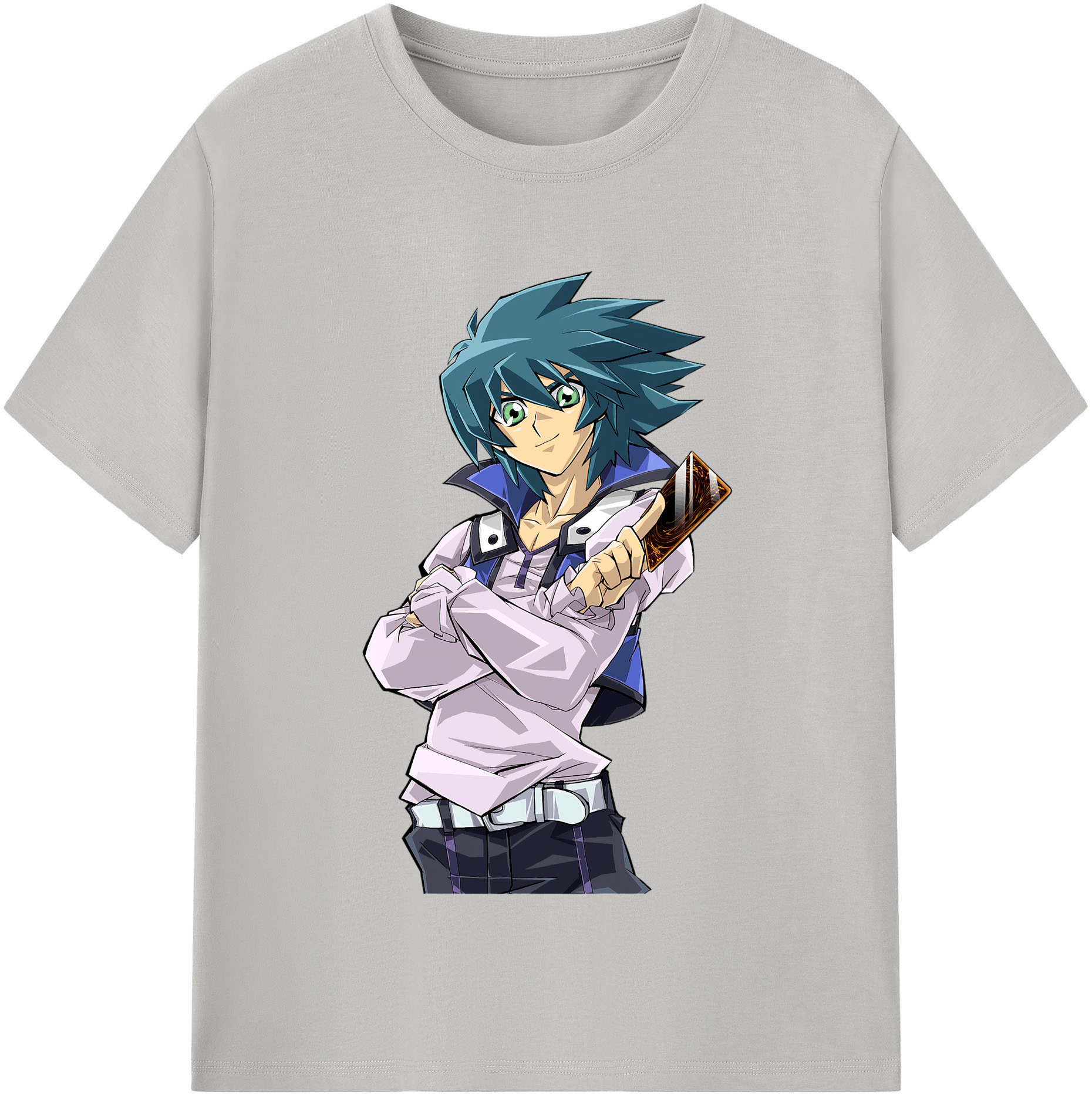 （画像用） 遊☆戯☆王 Yu-Gi-Oh! レディースカジュアルプリントTシャツ（綿100％）