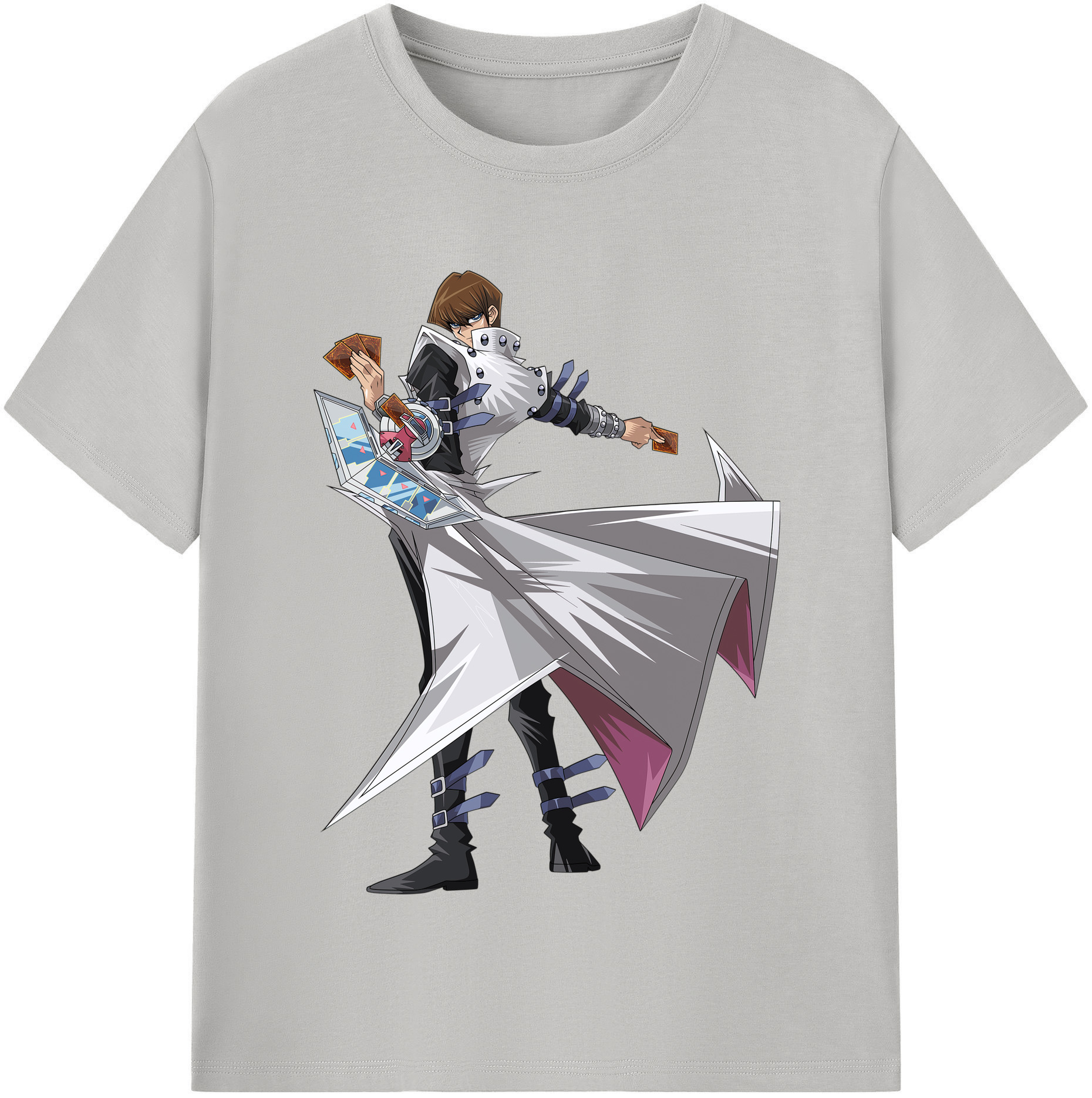 （画像用） 遊☆戯☆王 Yu-Gi-Oh! レディースカジュアルプリントTシャツ（綿100％）